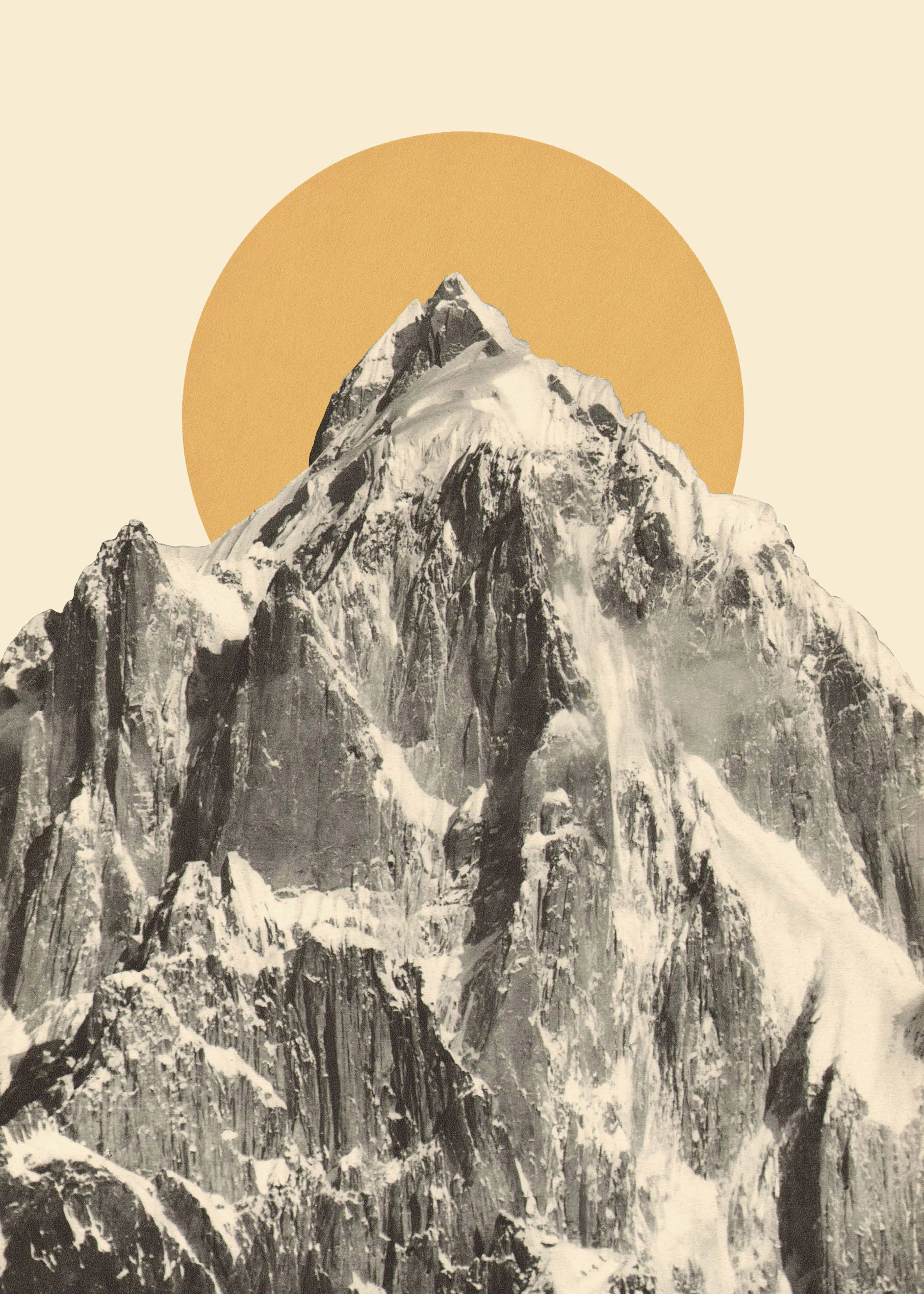 Florent Bodart - Golden Mountain Peak Poster 0