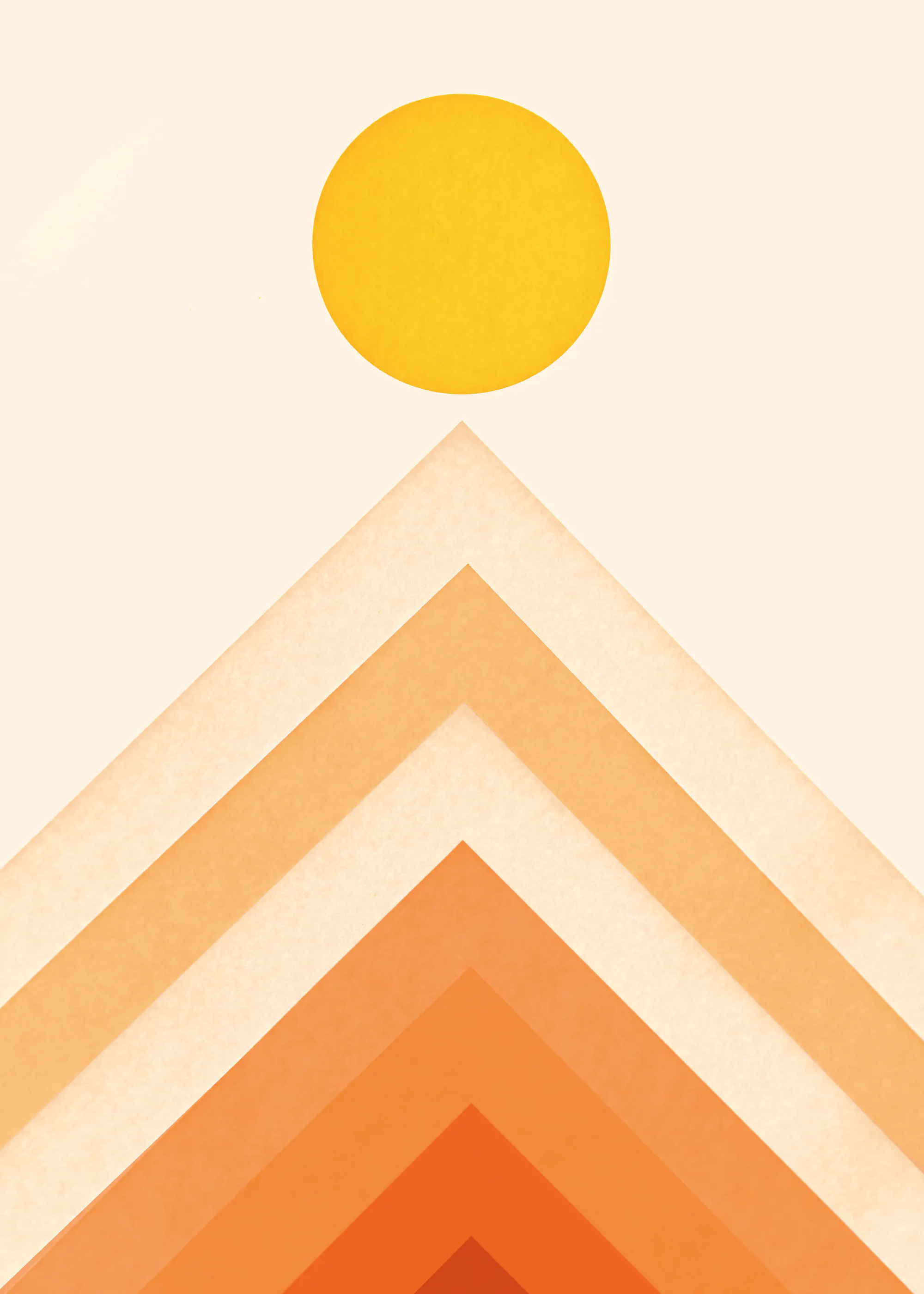 Florent Bodart - Warm Mountain Sun Poster 0