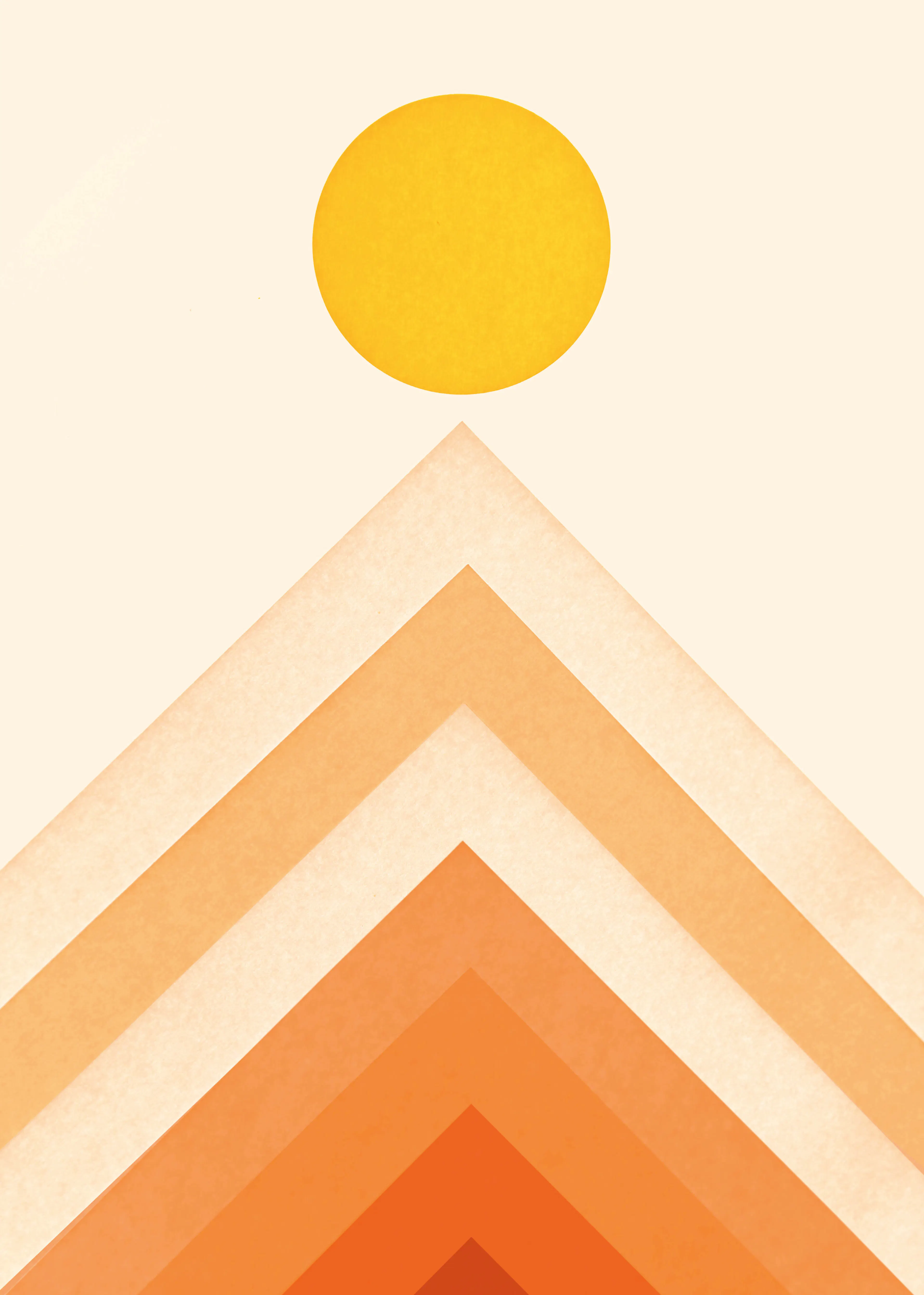 Florent Bodart - Warm Mountain Sun Poster 0