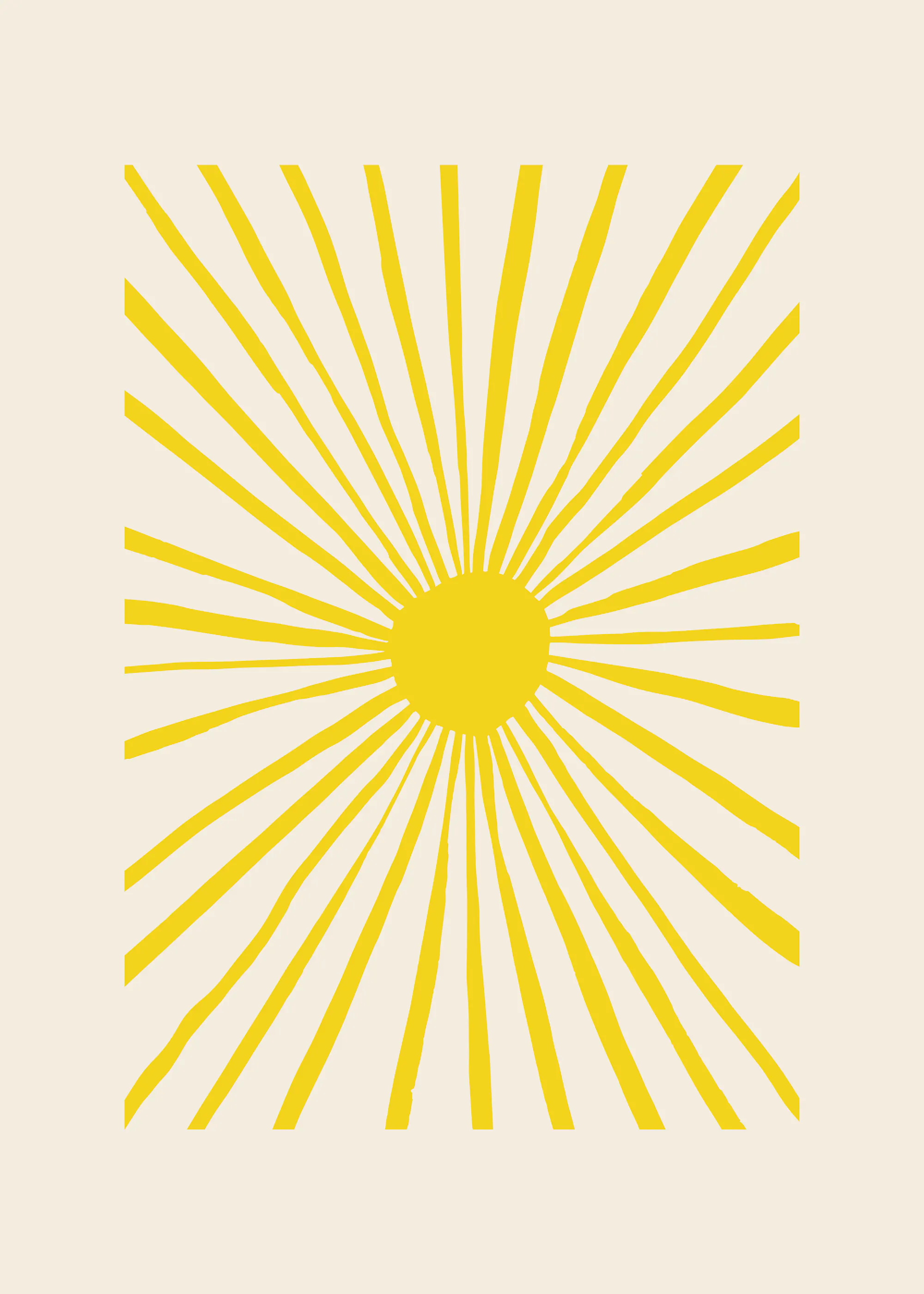 Pictufy Studio - gyllene solstrålar poster 0