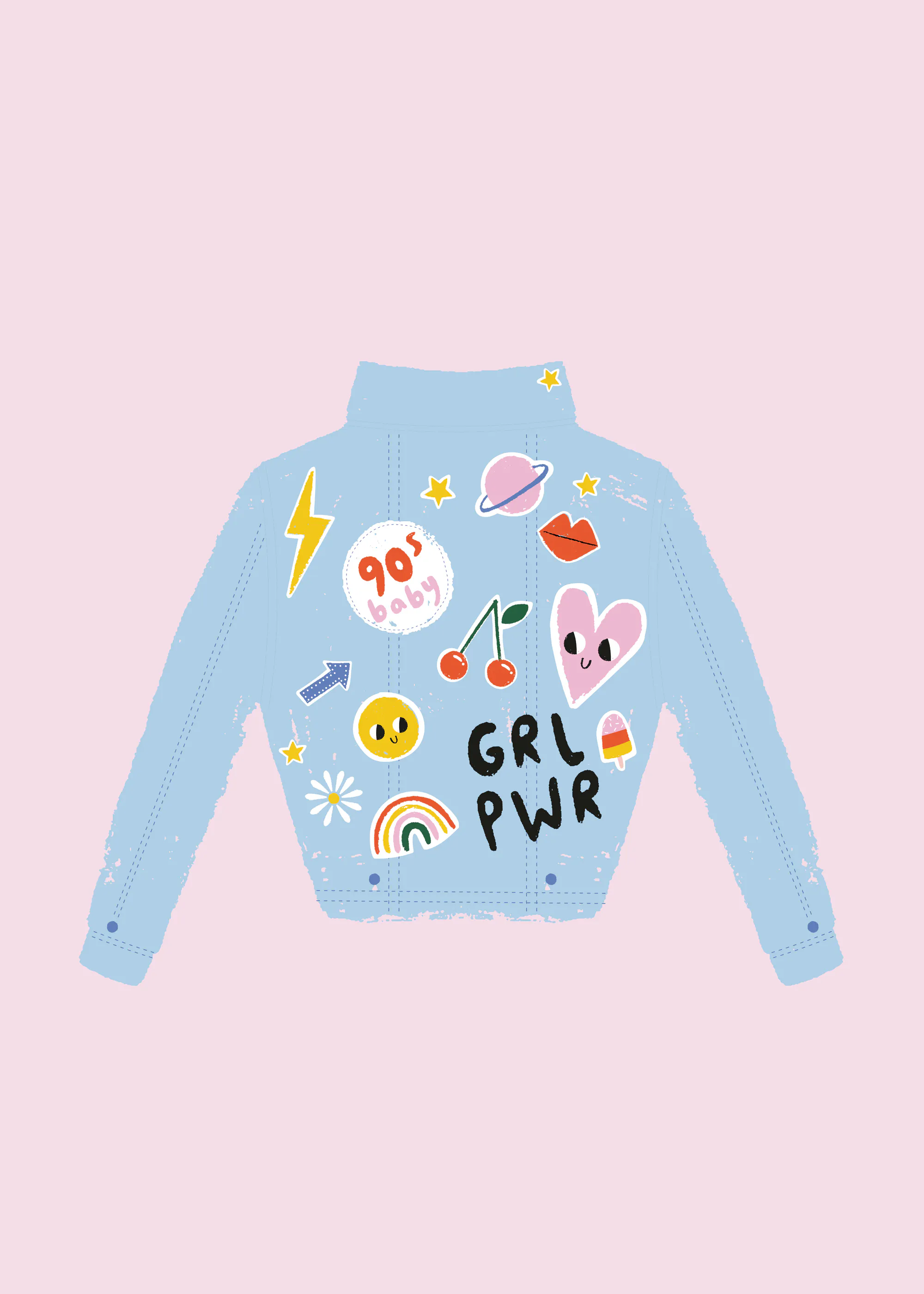 Aislinn Simmonds - Fun Patches Denimjakke Plakat 0