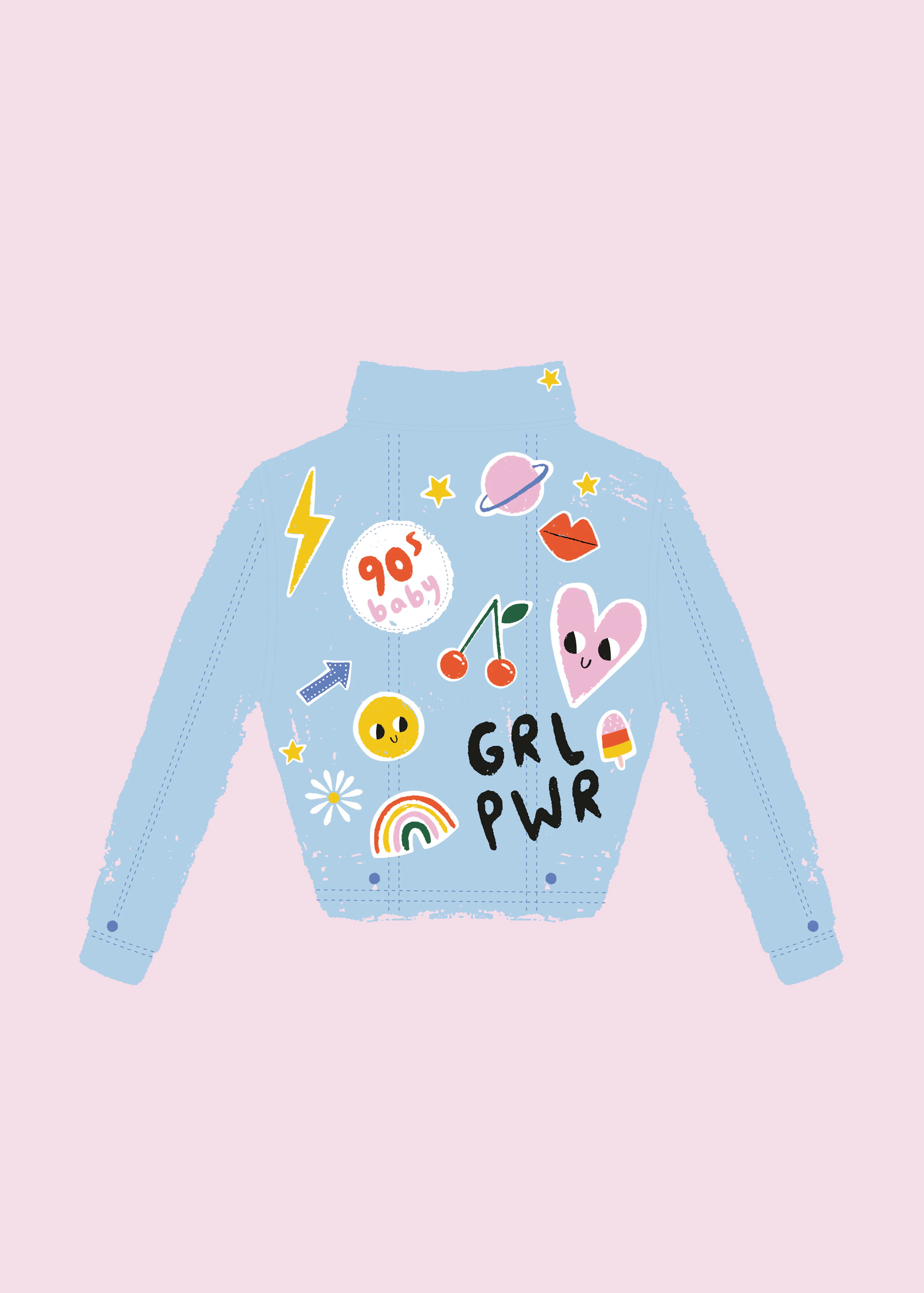 Aislinn Simmonds - Fun Patches Denimjakke Plakat 0