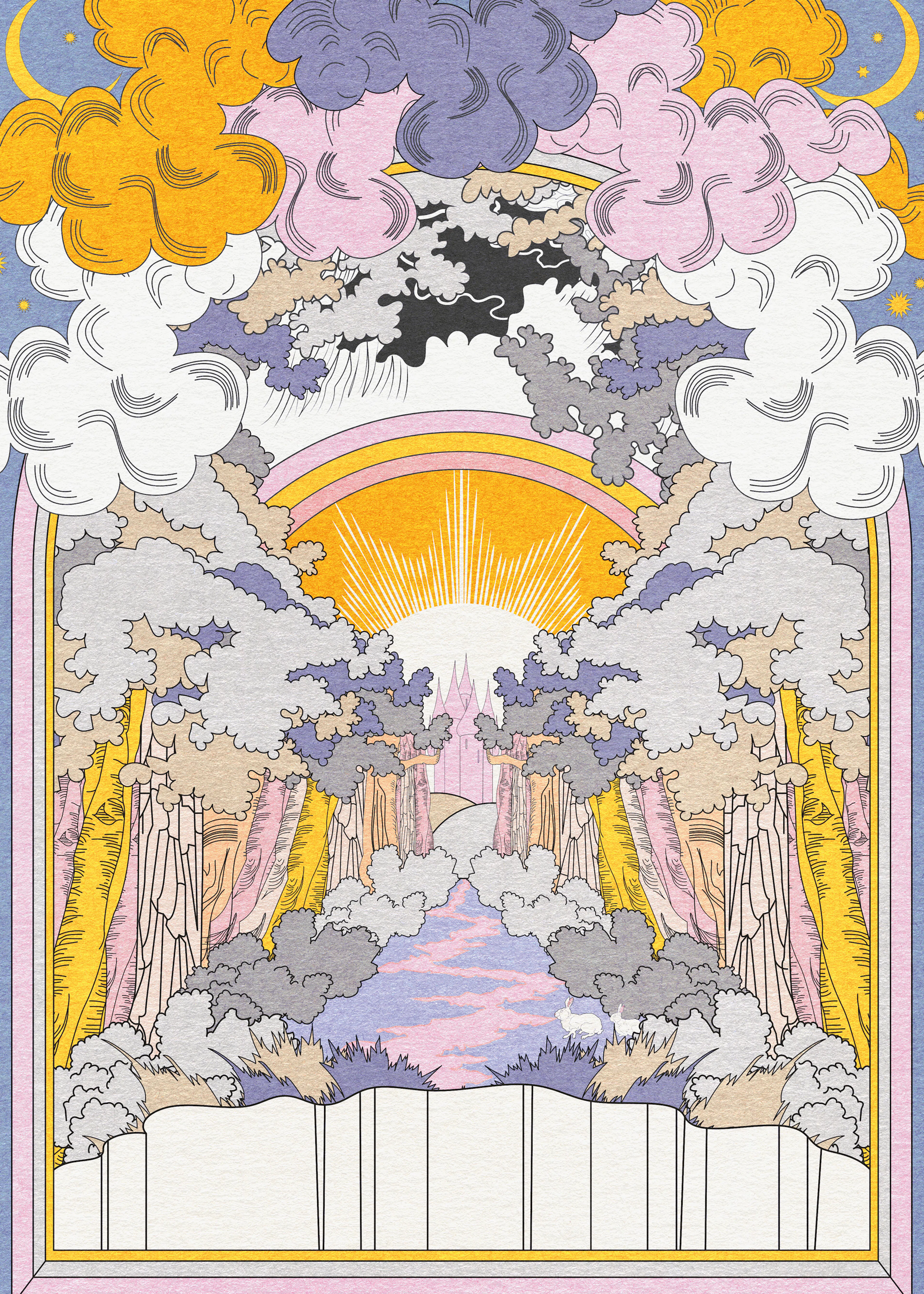 OMG Kitty - Bunny Land Plakat 0