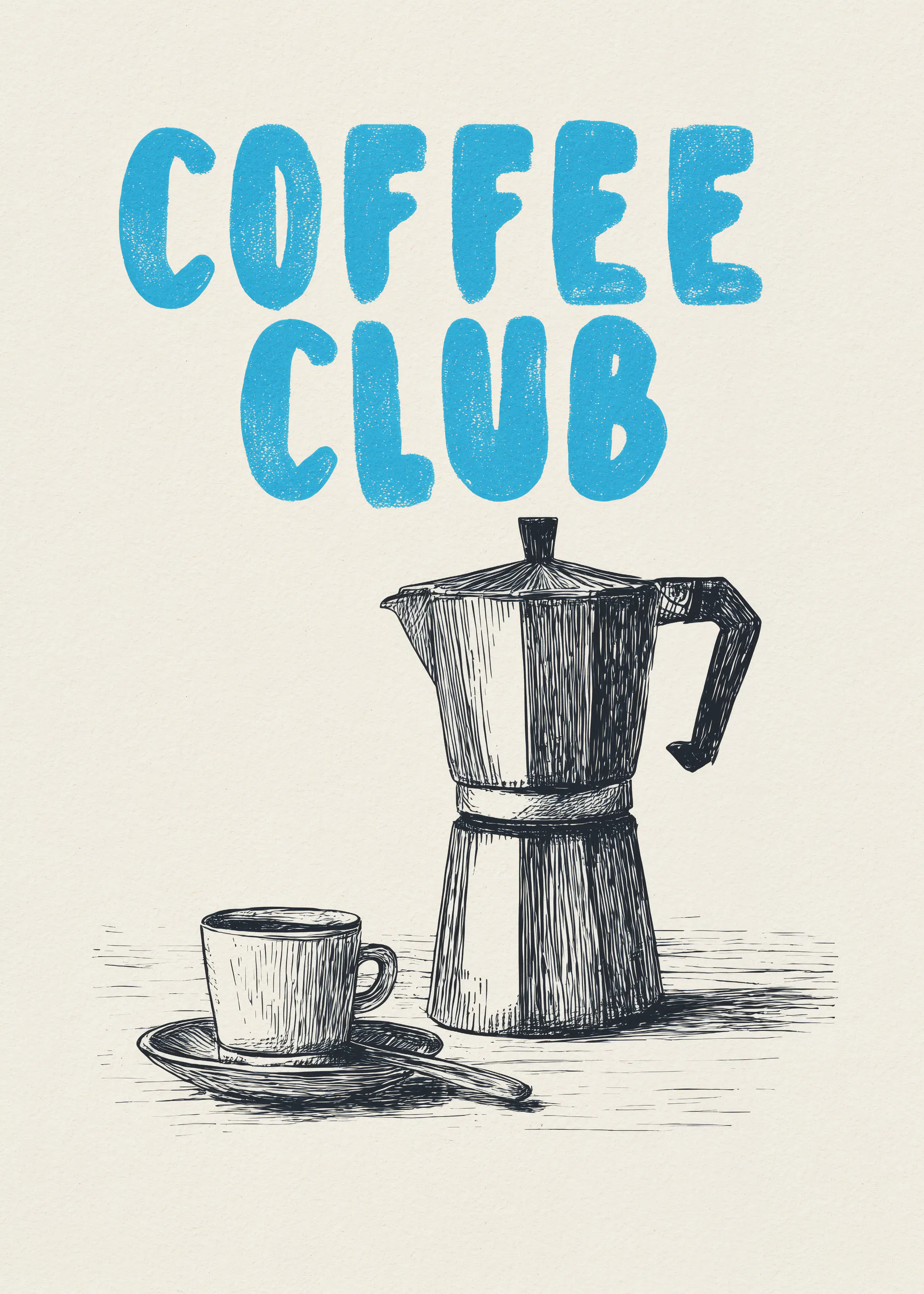 Andreas Magnusson - Kaffeeclub Mokkakanne Poster 0