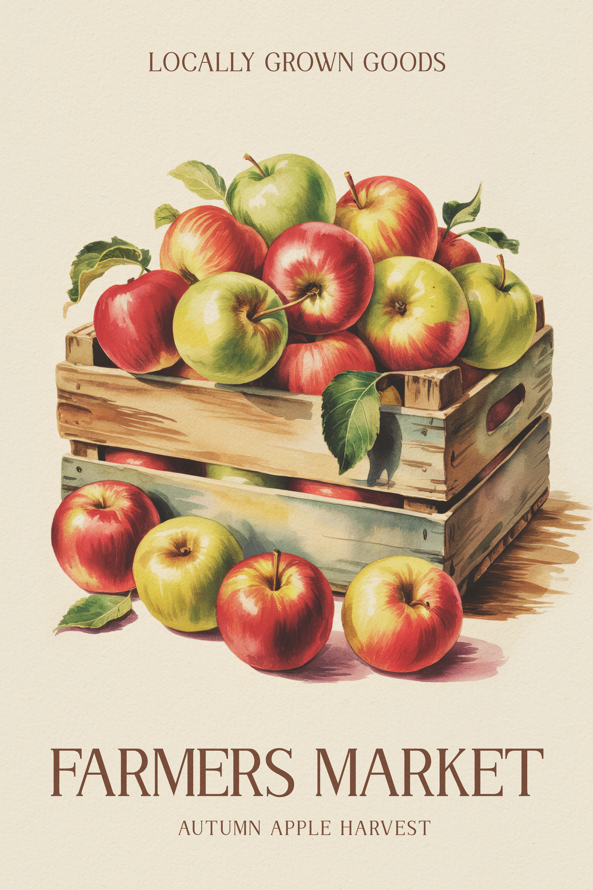 Andreas Magnusson - Autumn Apple Harvest Poster