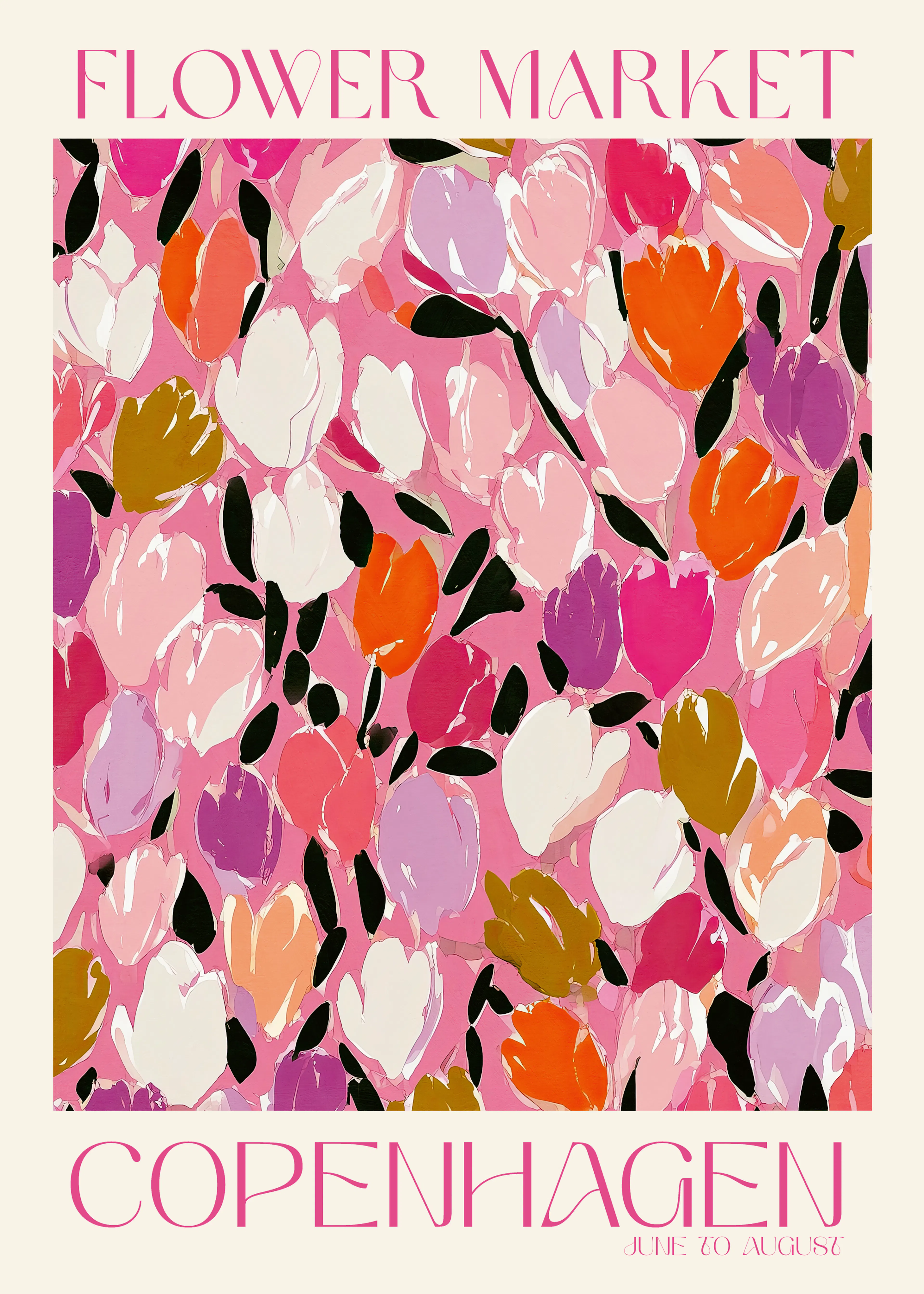 Treechild - Blumenmarkt Poster 0