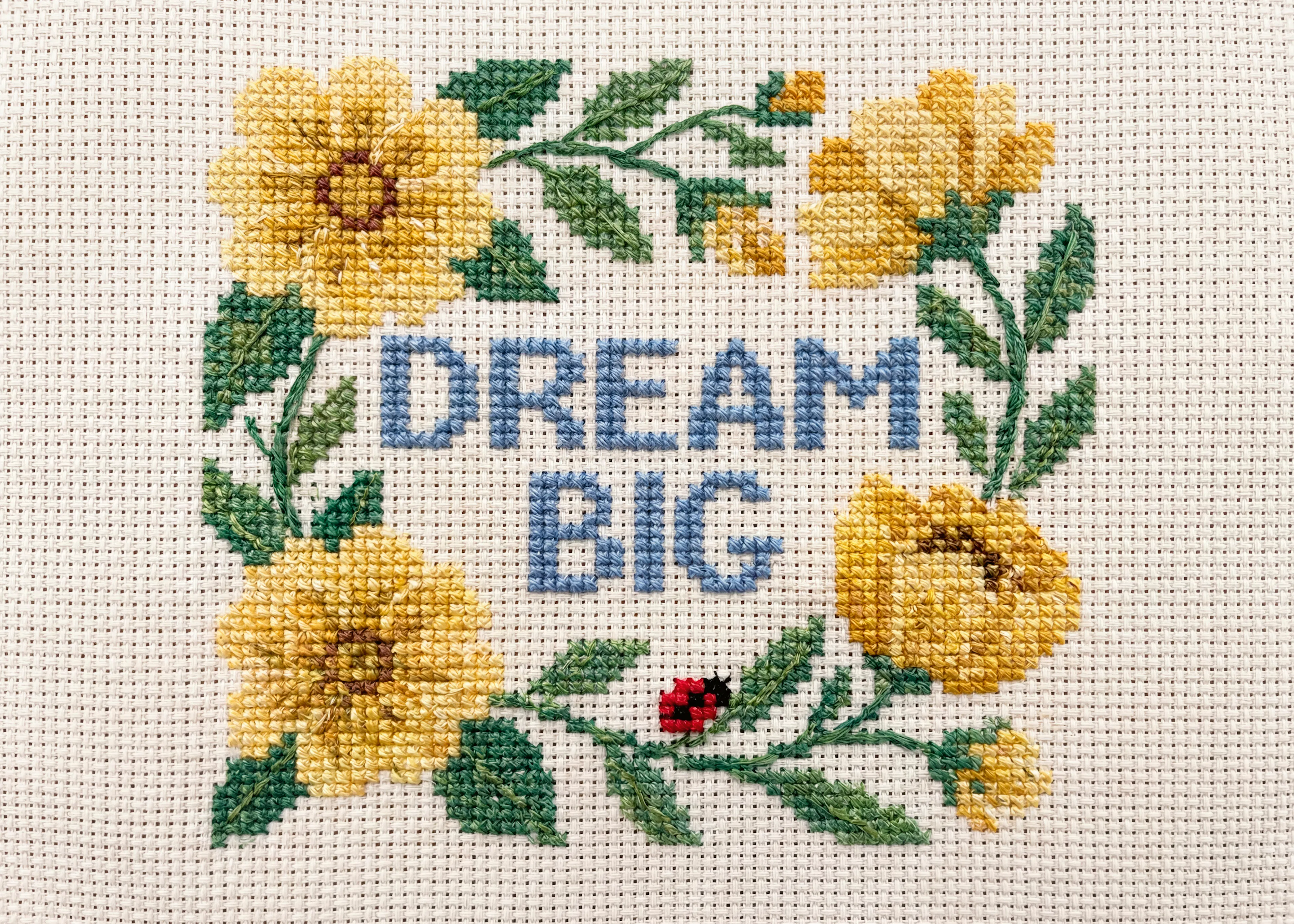 Andreas Magnusson - Dream Big Floral Wreath Poster 0