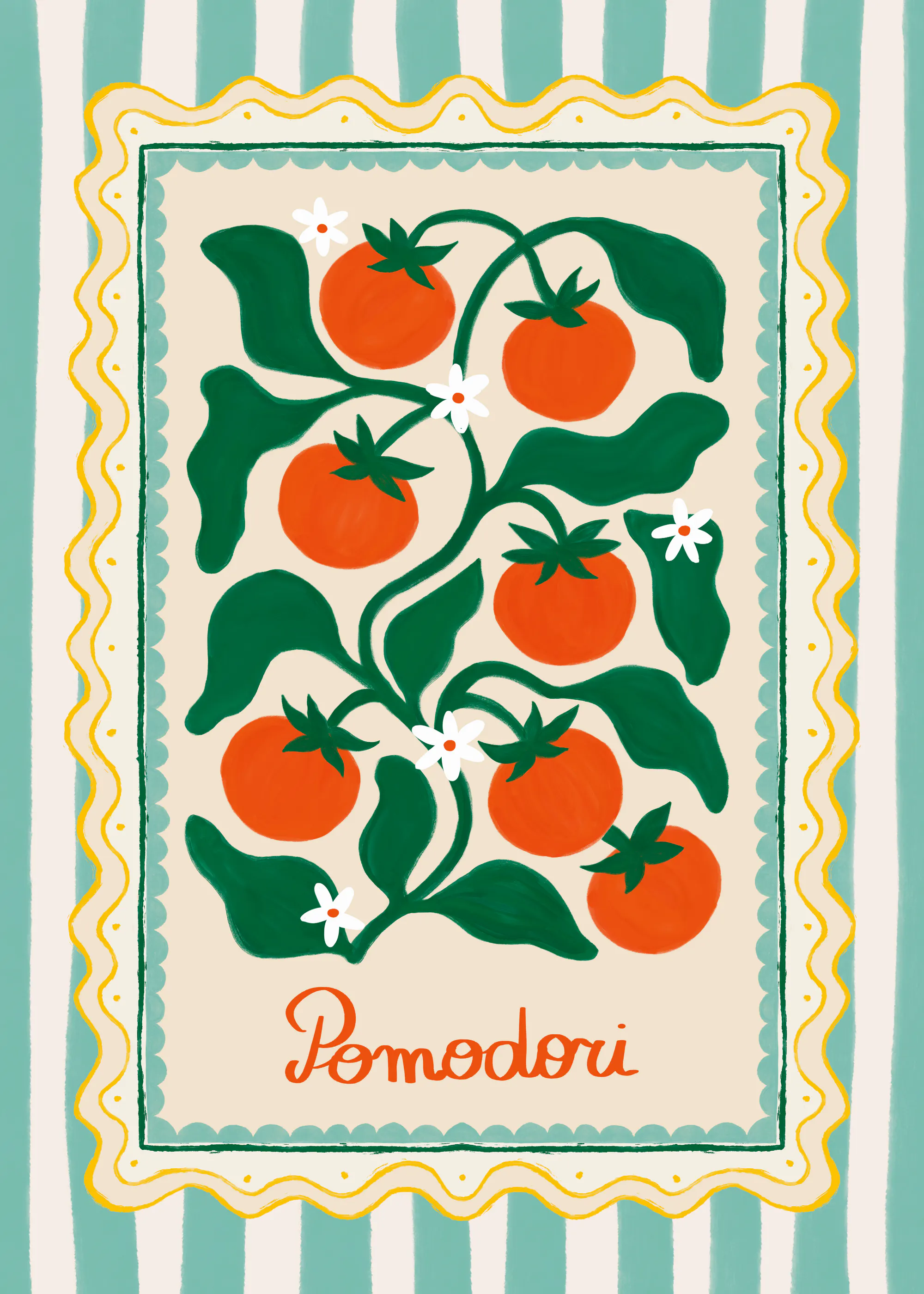 Katarzyna Gąsiorowska - Rustikale Italienische Pomodori Poster 0