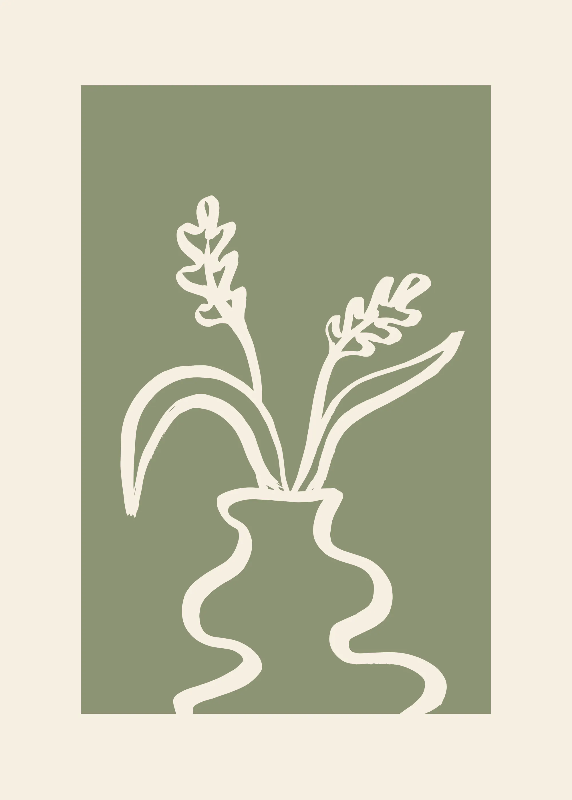 Studio JKN - Bio-Salbeipflanze Poster 0