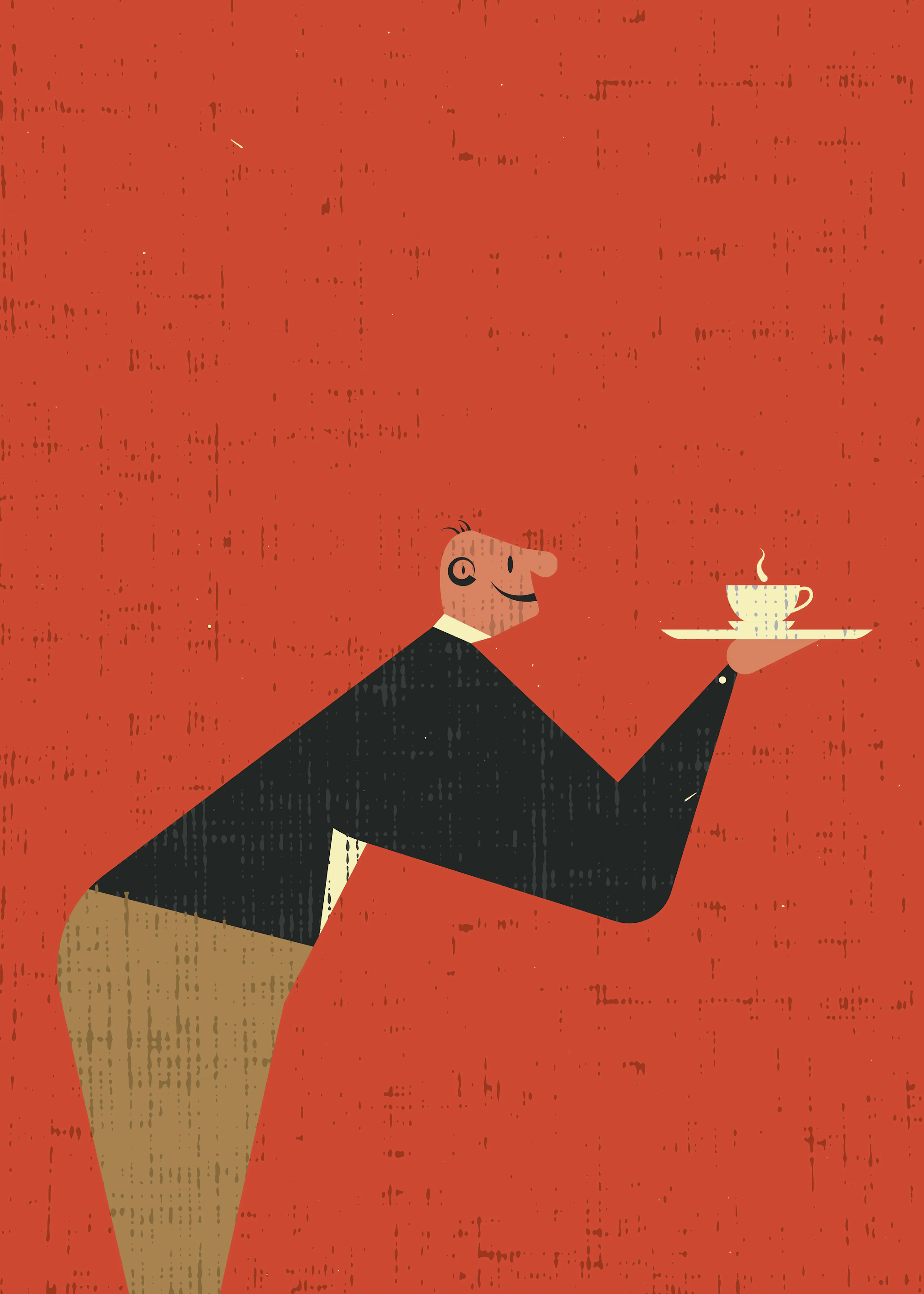 L'Esprit Créateur - Service à Café Souriant Poster 0