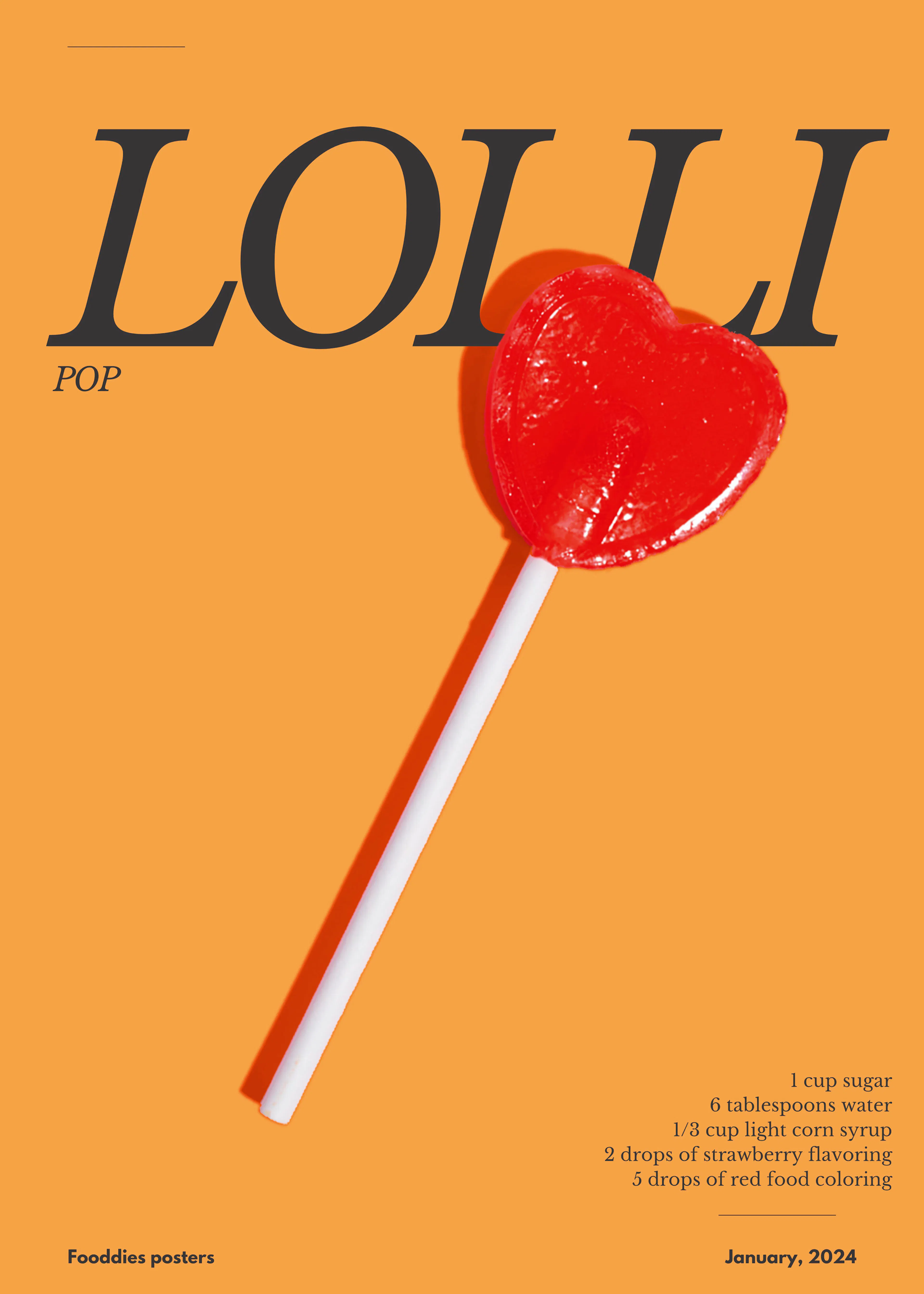 Julia Ramiro - Sweet Heart Lollipop Poster 0