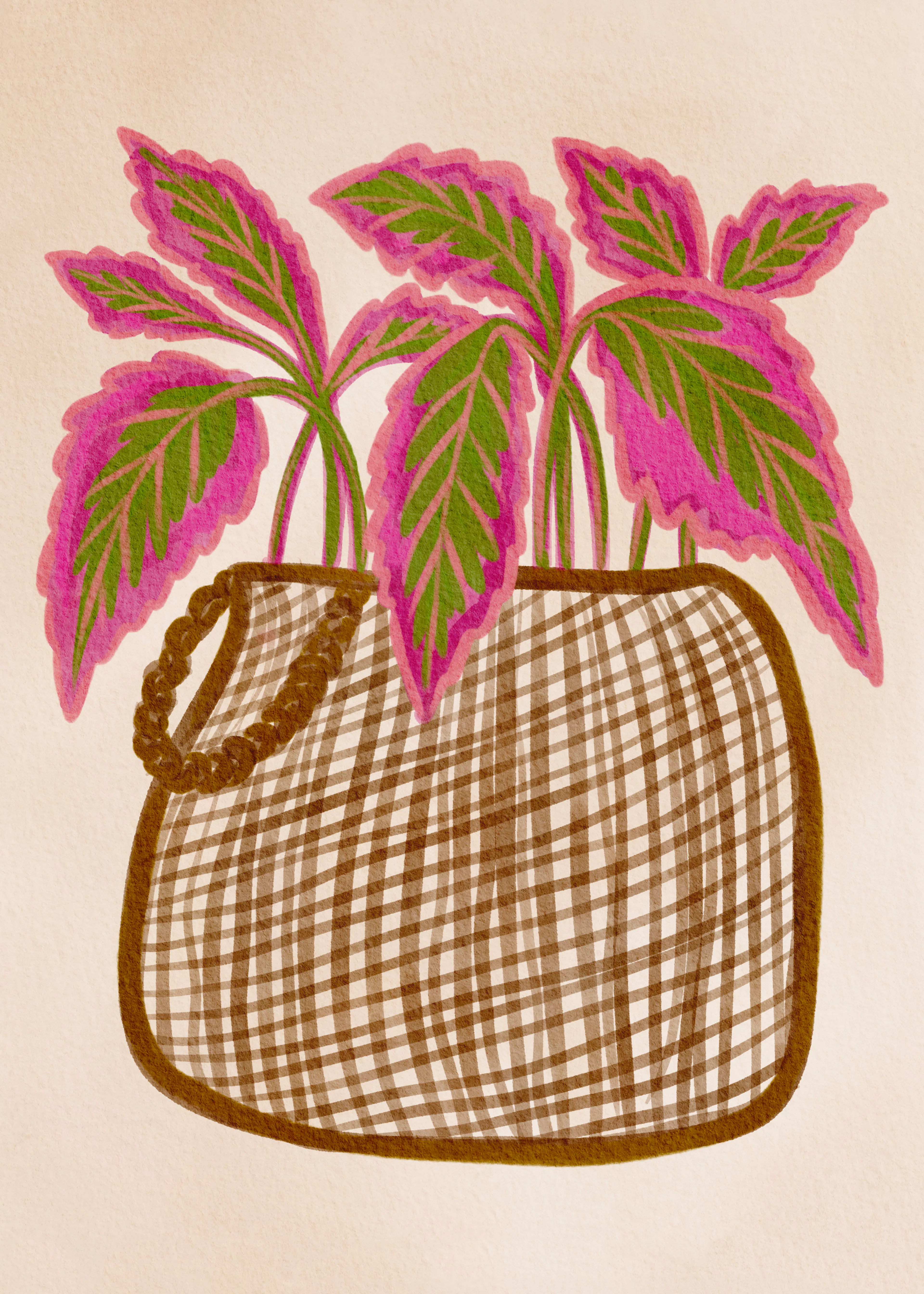 Nikita Jariwala - Colourful Potted Plant Poster 0