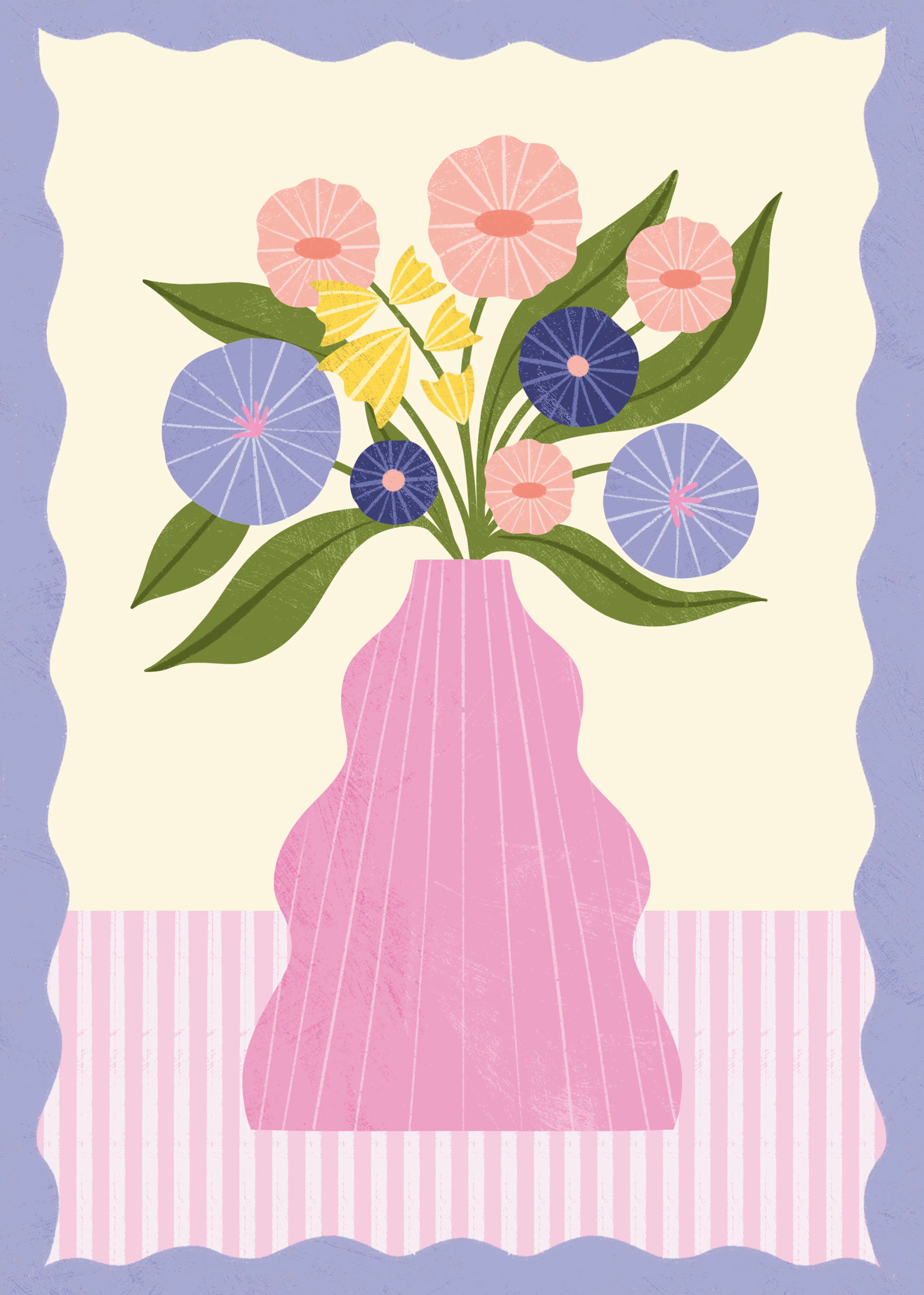 Melissa Donne - Flowers in Pink Vase Poster 0
