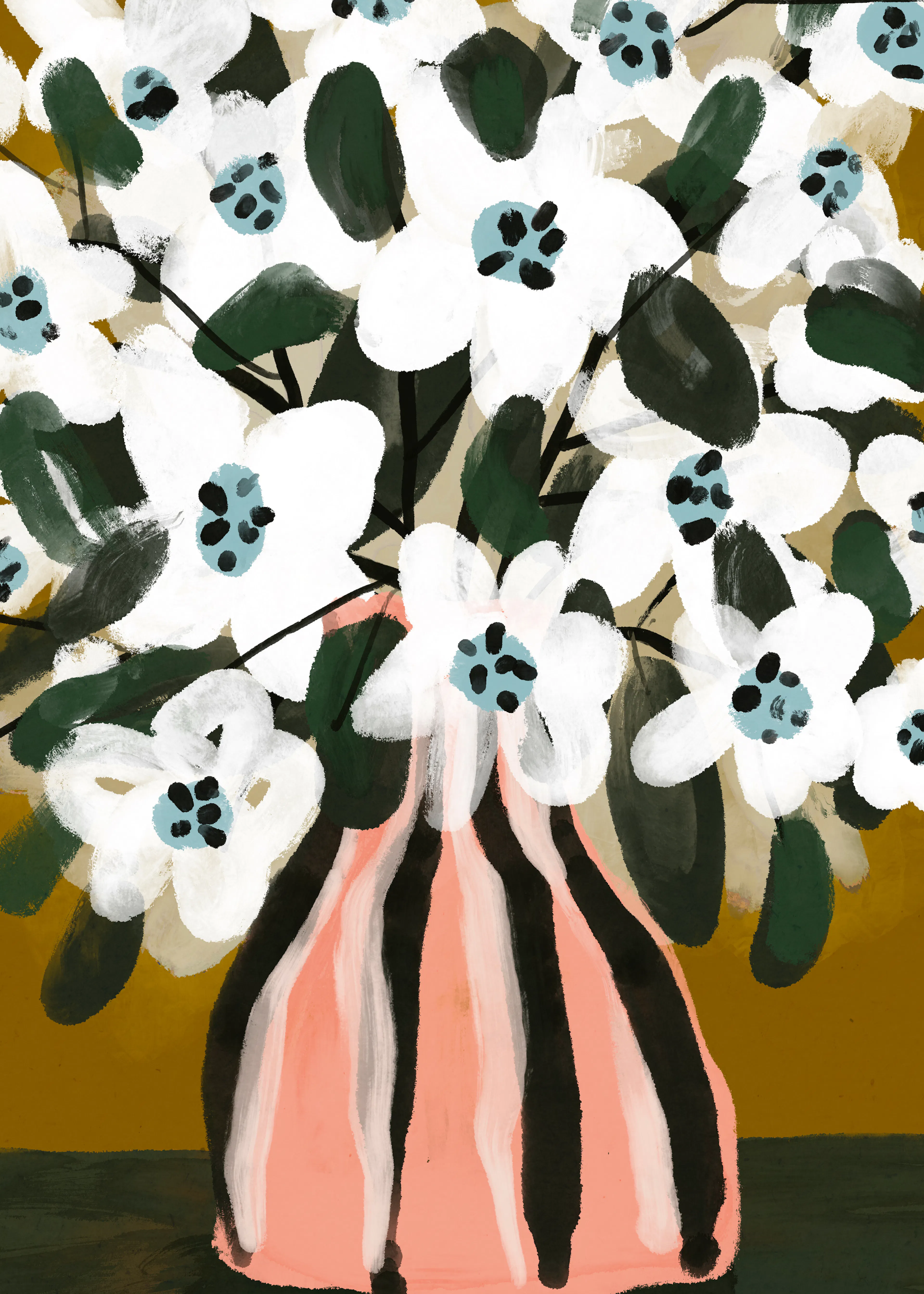Treechild - Rayas florecientes Póster 0