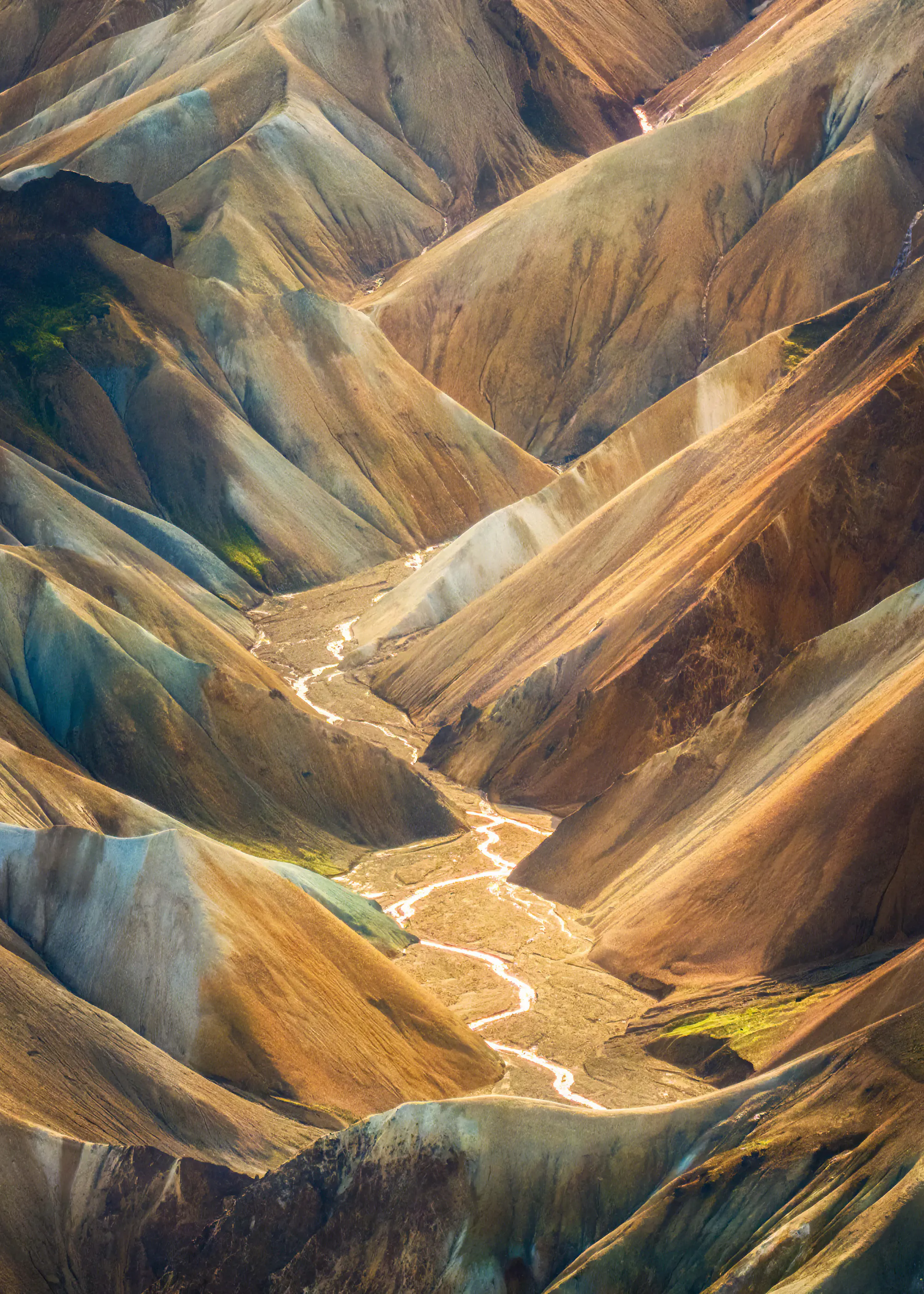 Yuan Cui - Colourful Mountain Valley Poster 0