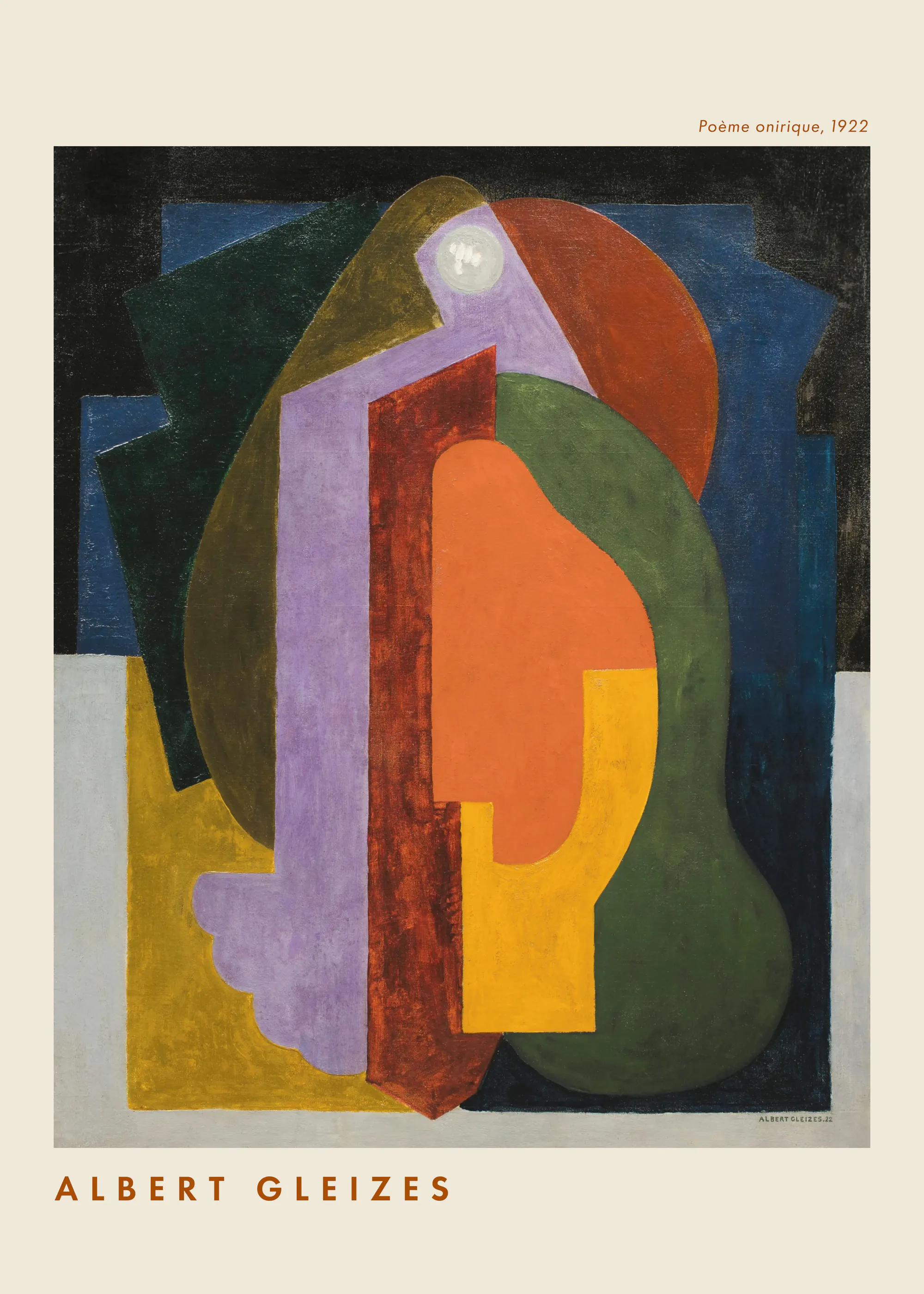 Albert Gleizes - Poéme onrique Poster 0