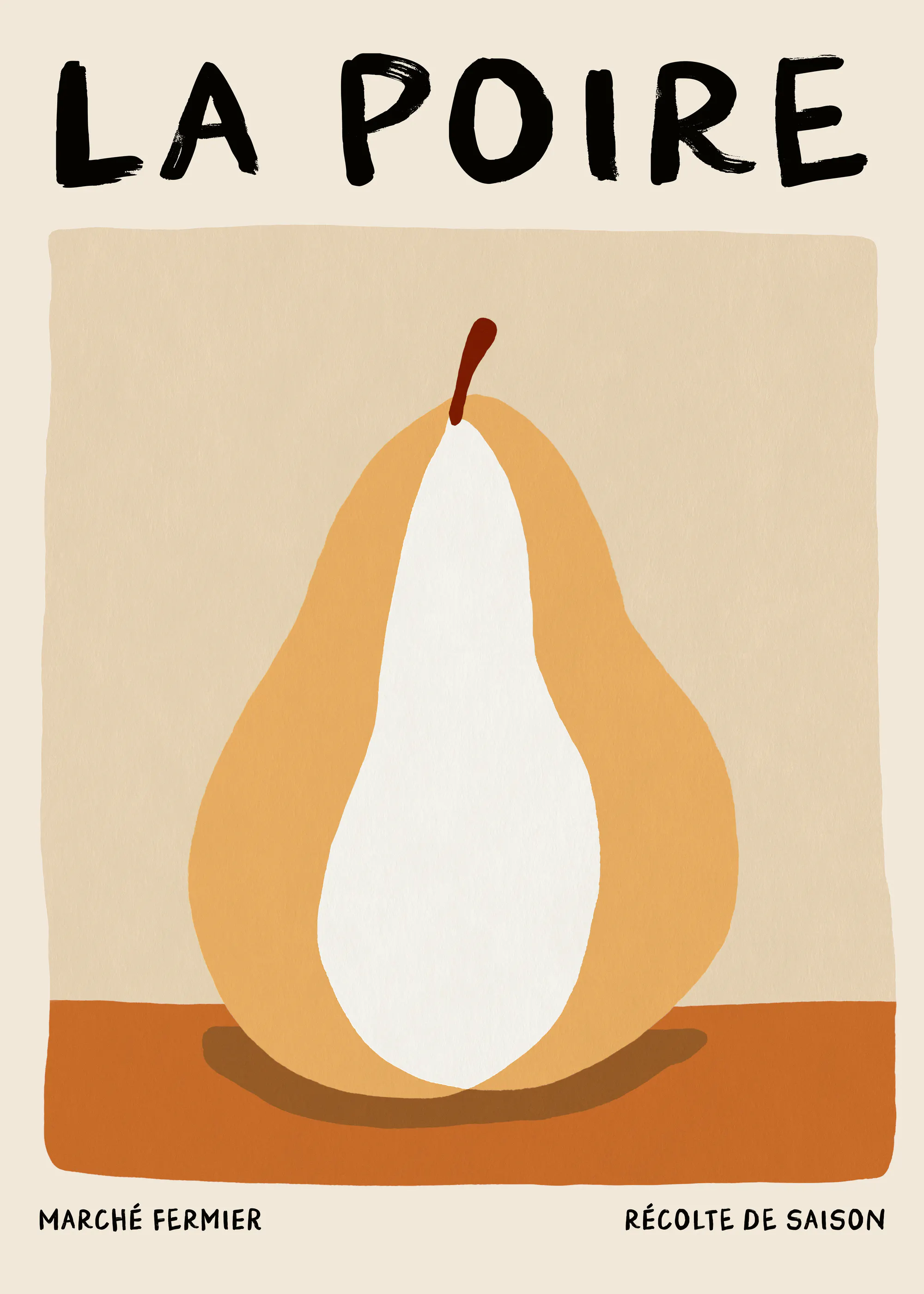 La Poire Frukt Plakat 0