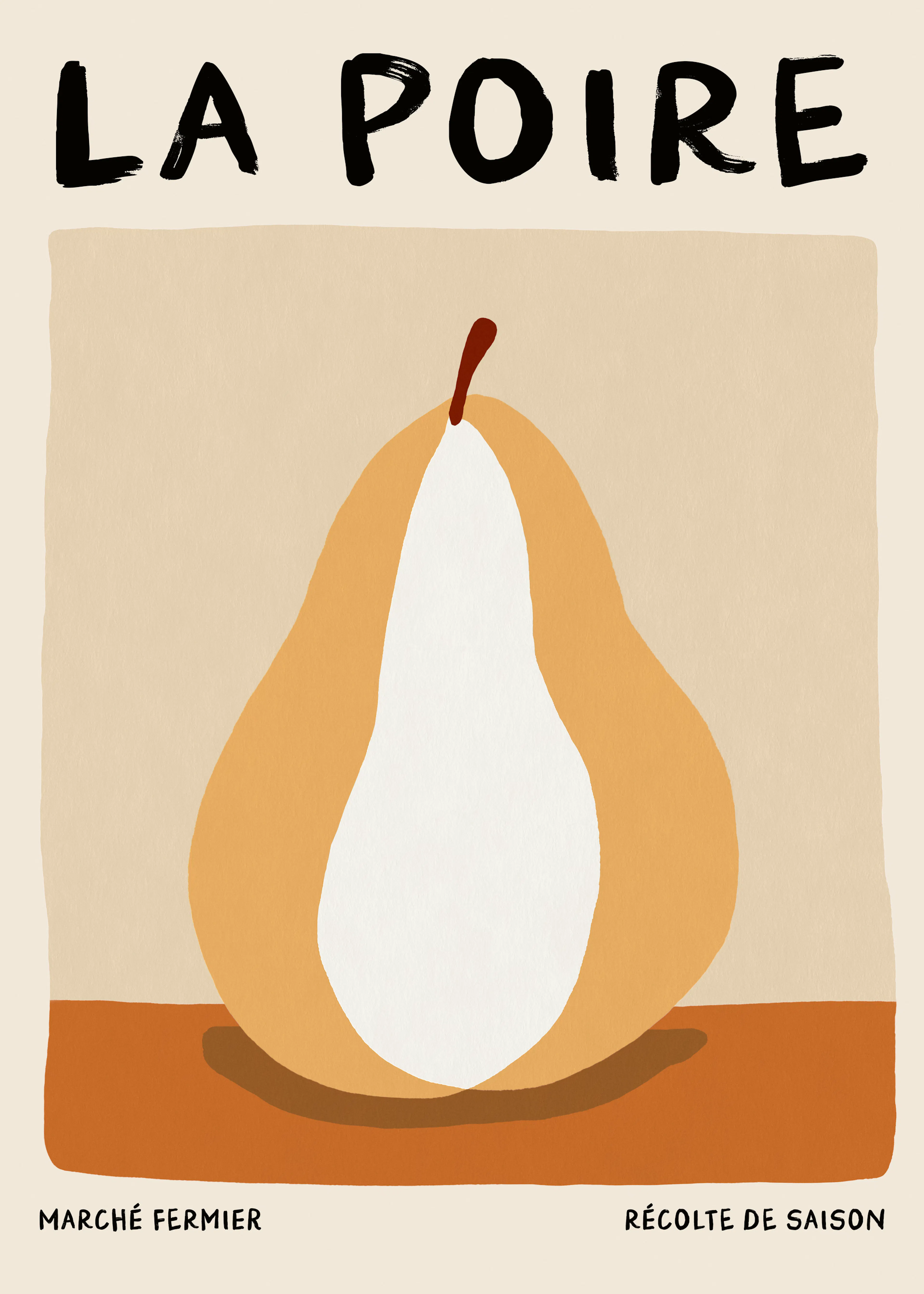 La Poire Frukt Plakat 0