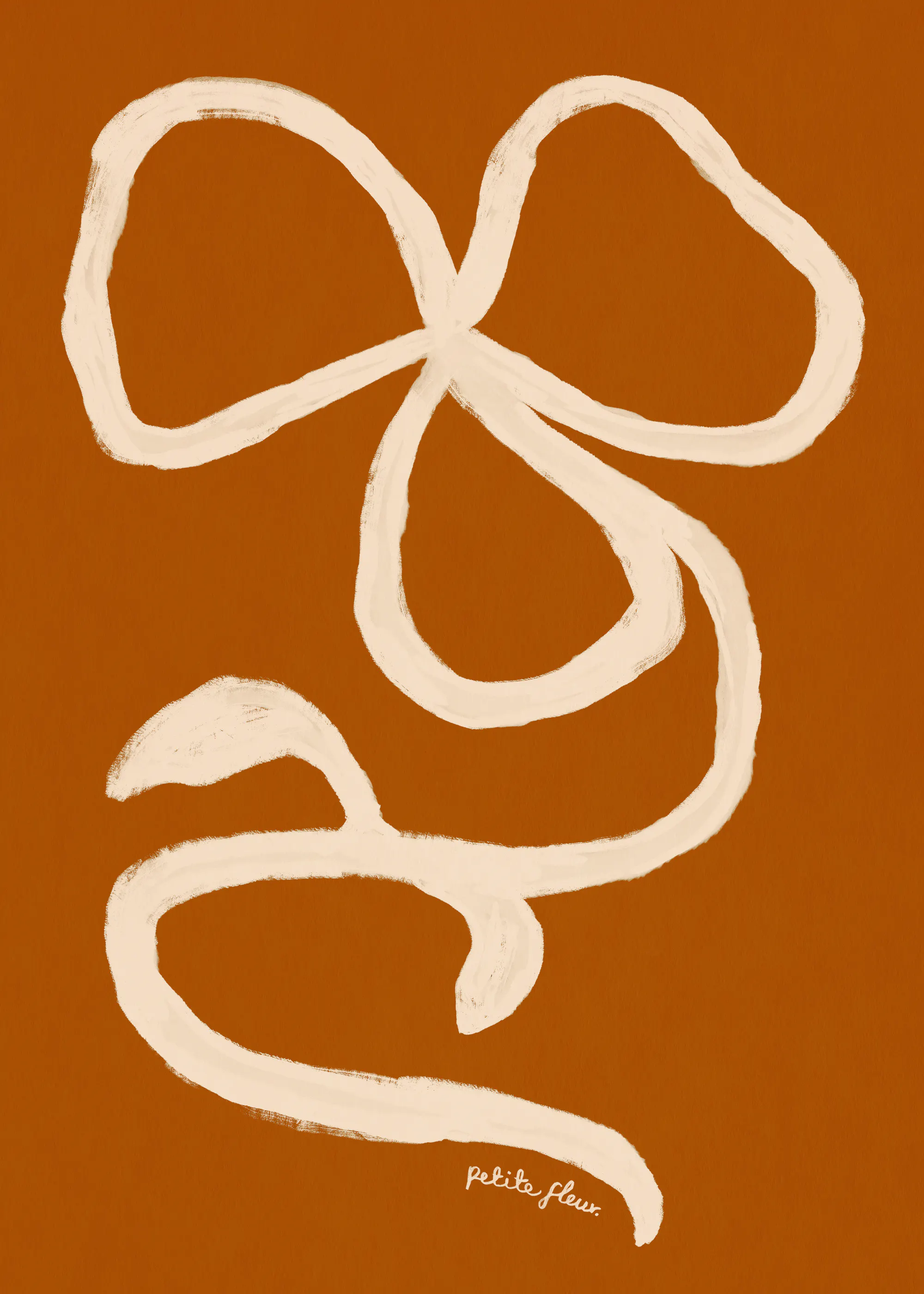 Abstrakt minimalistisk design Poster 0