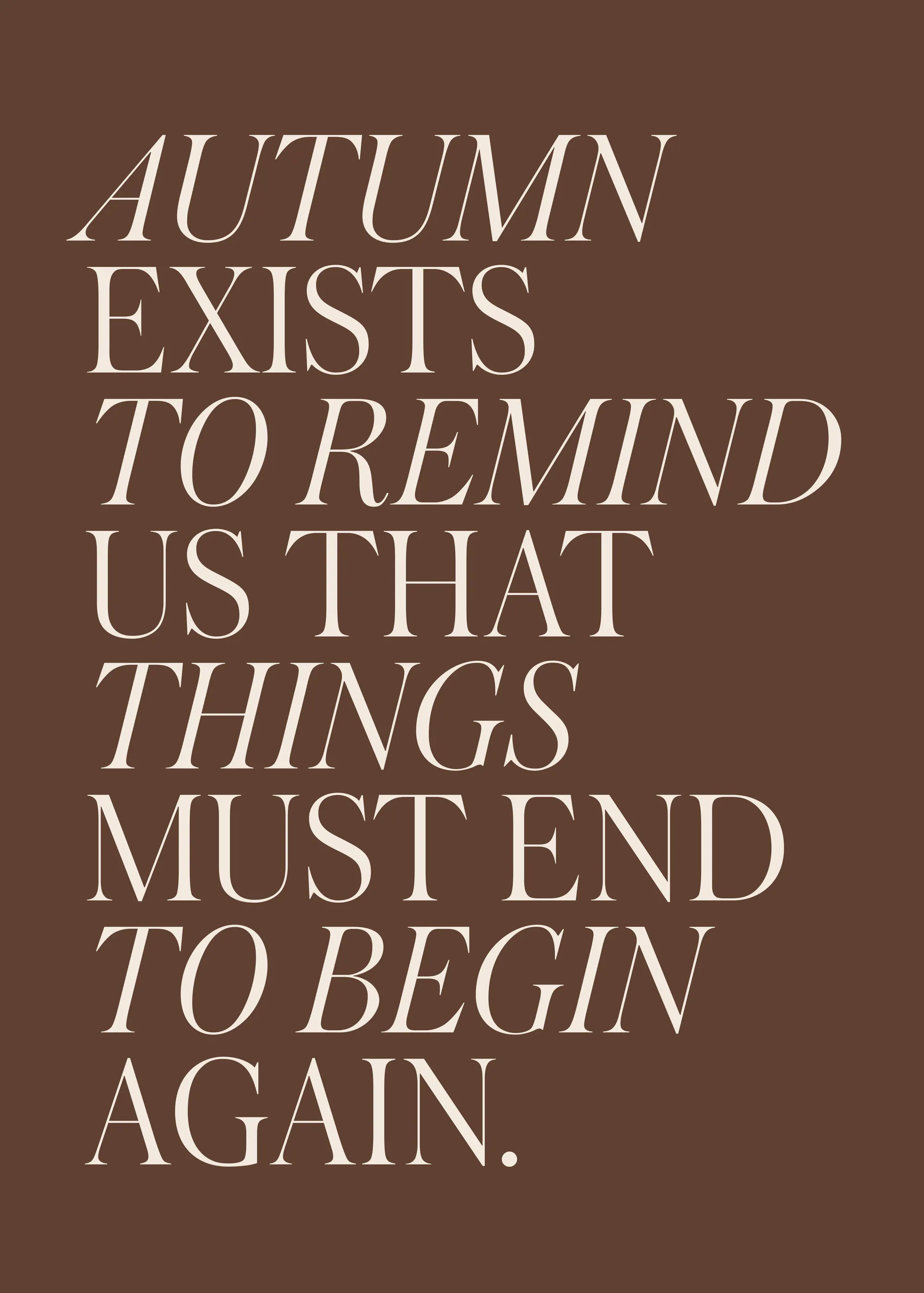 Autumn Inspiration Poster 0