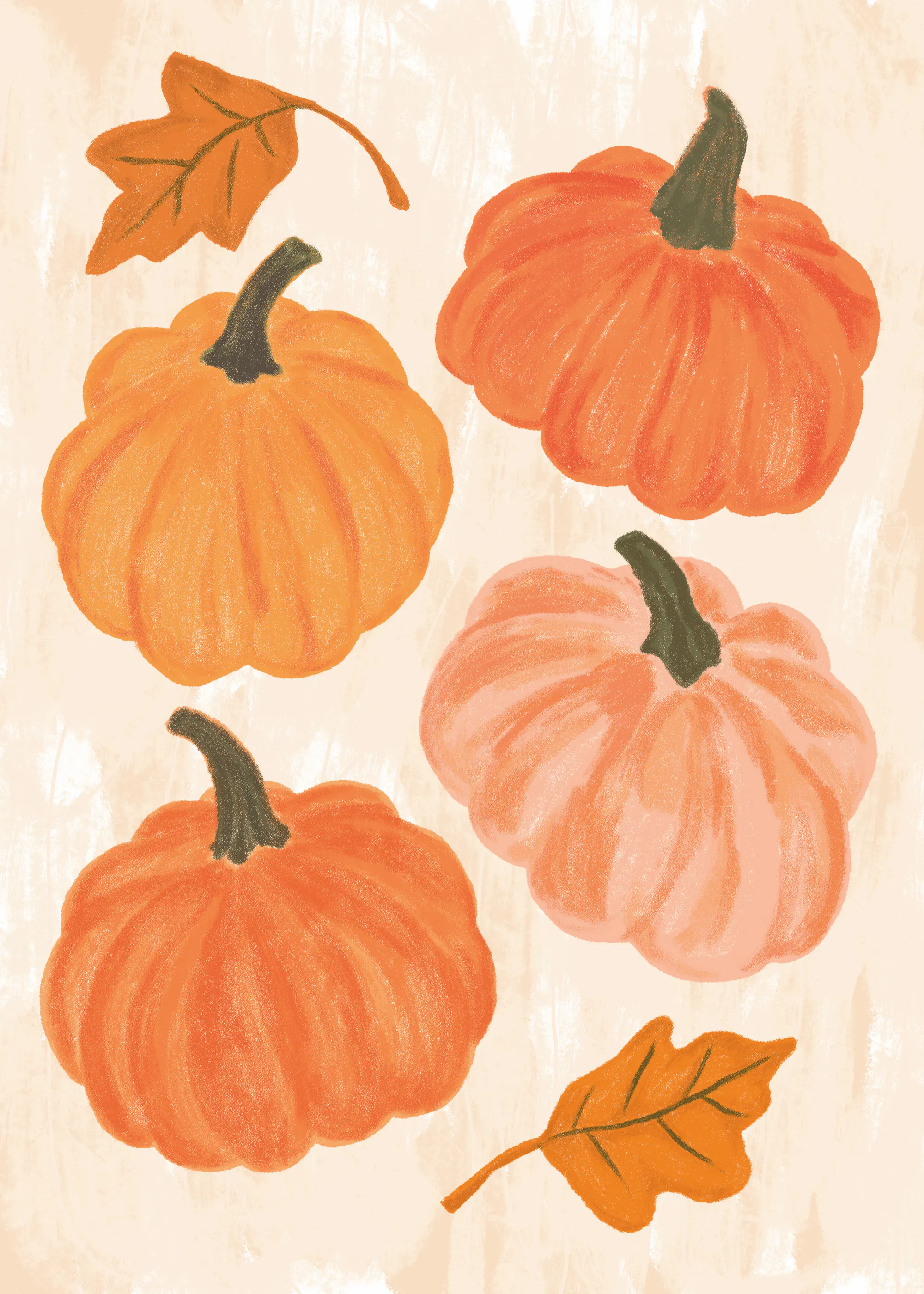 Autumn Pumpkins Poster 0