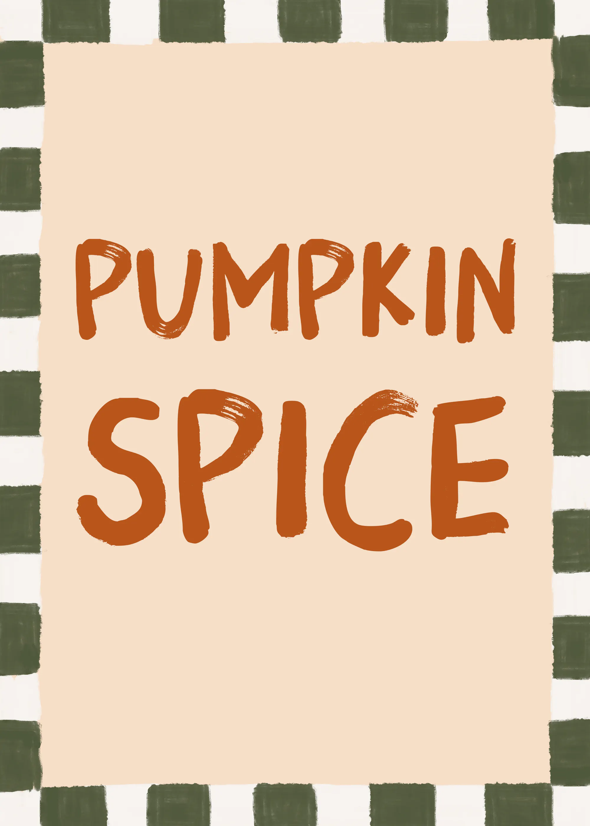 Pumpkin Spice Decor Poster 0