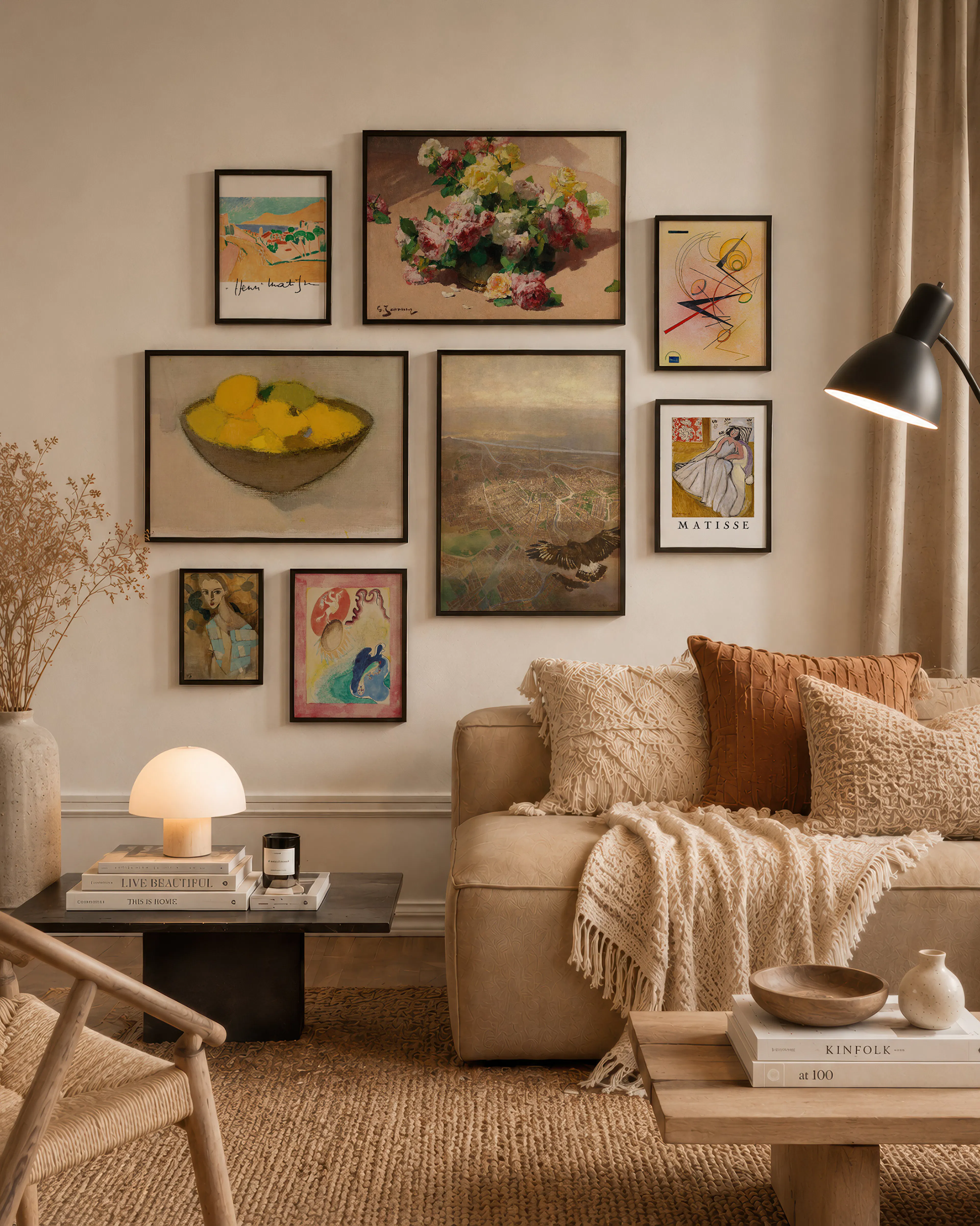 Pintores famosos murales de cuadros