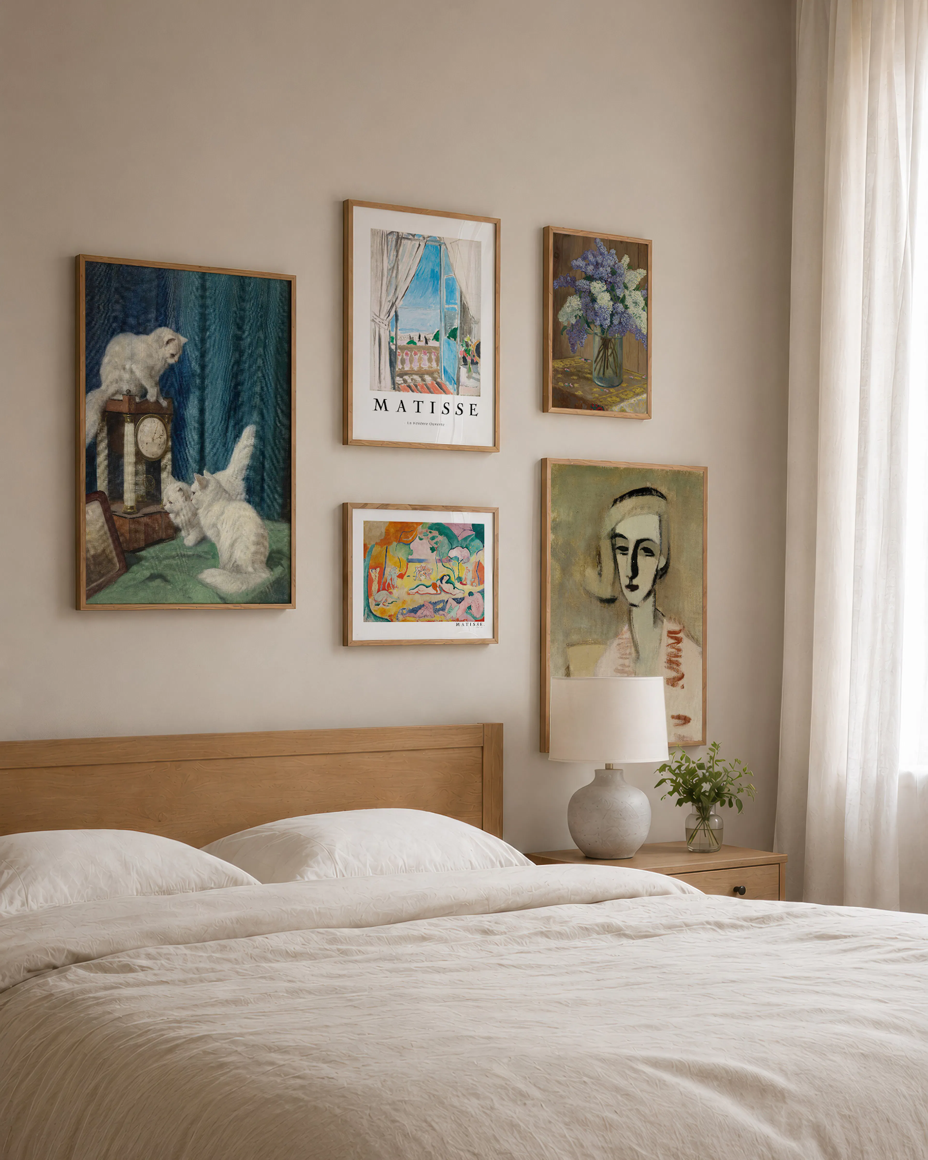 By Famous painters gallery wall