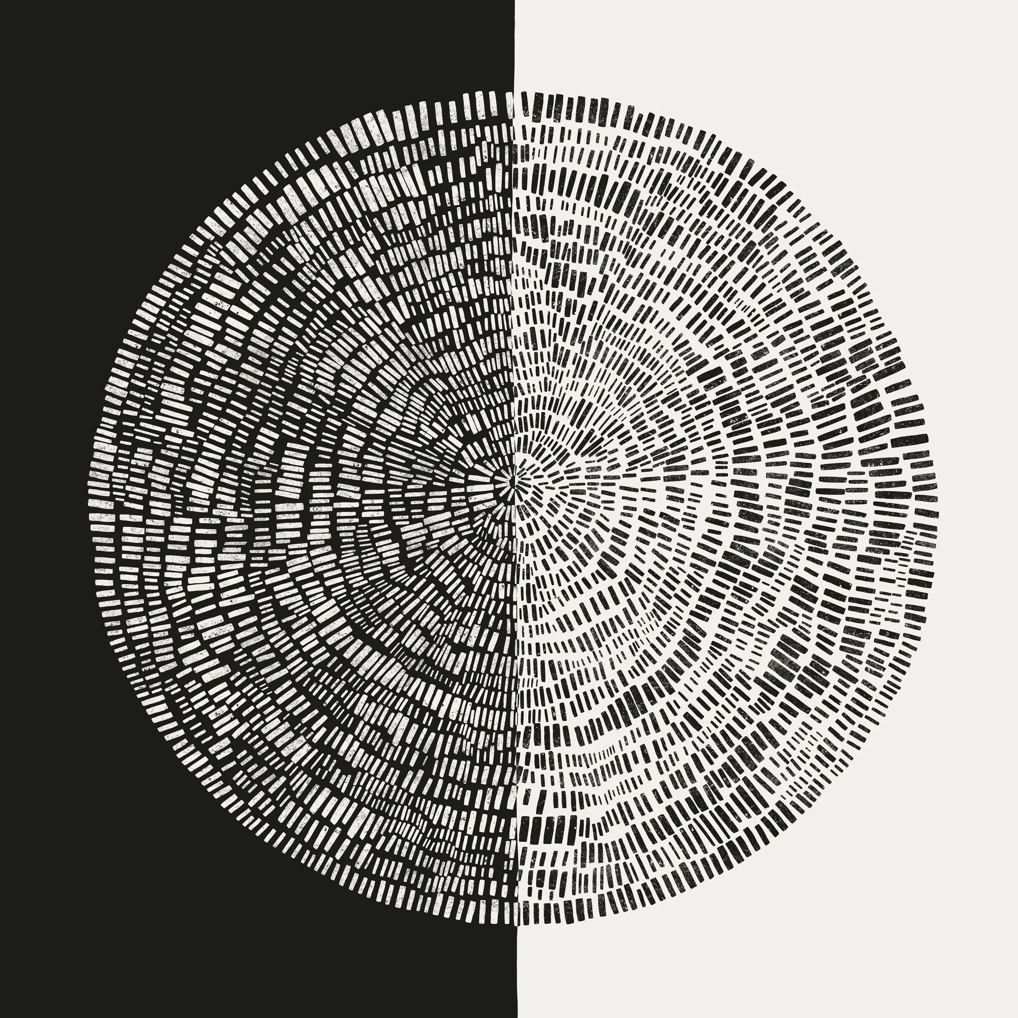 Yin Yang Tekst Poster 0