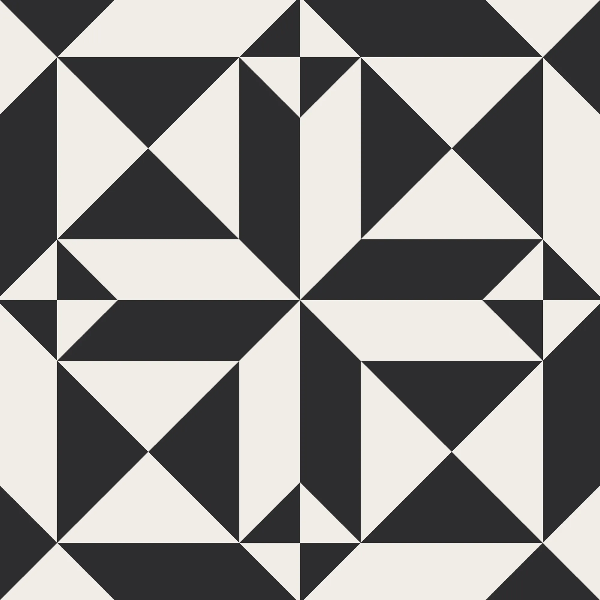 Charcoal Geometric Harmony Poster 0