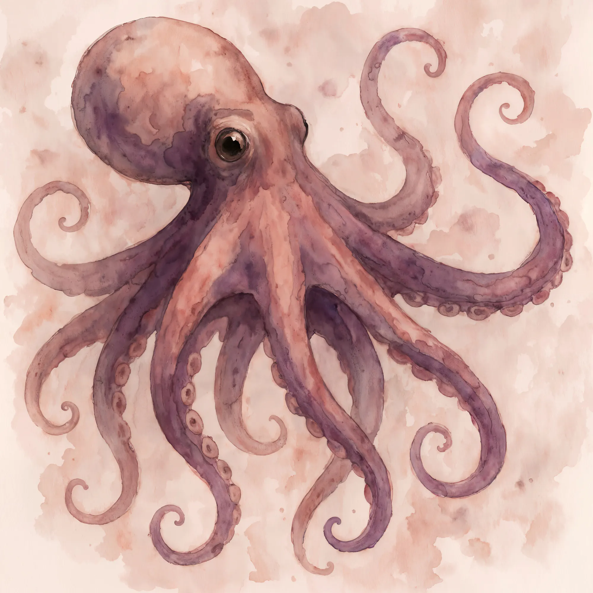 Diepzee Octopus Poster 0