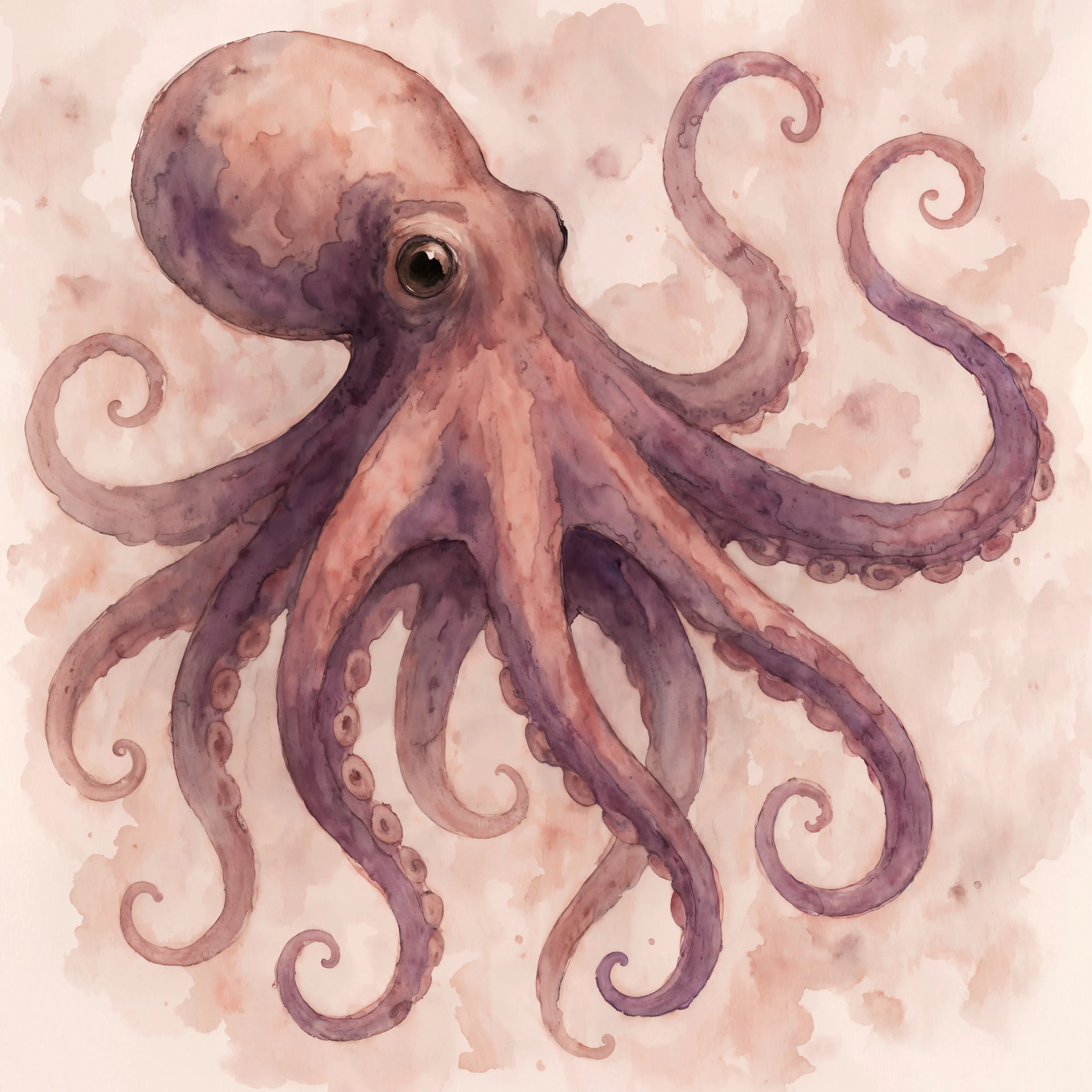 Deep Sea Octopus Poster 0