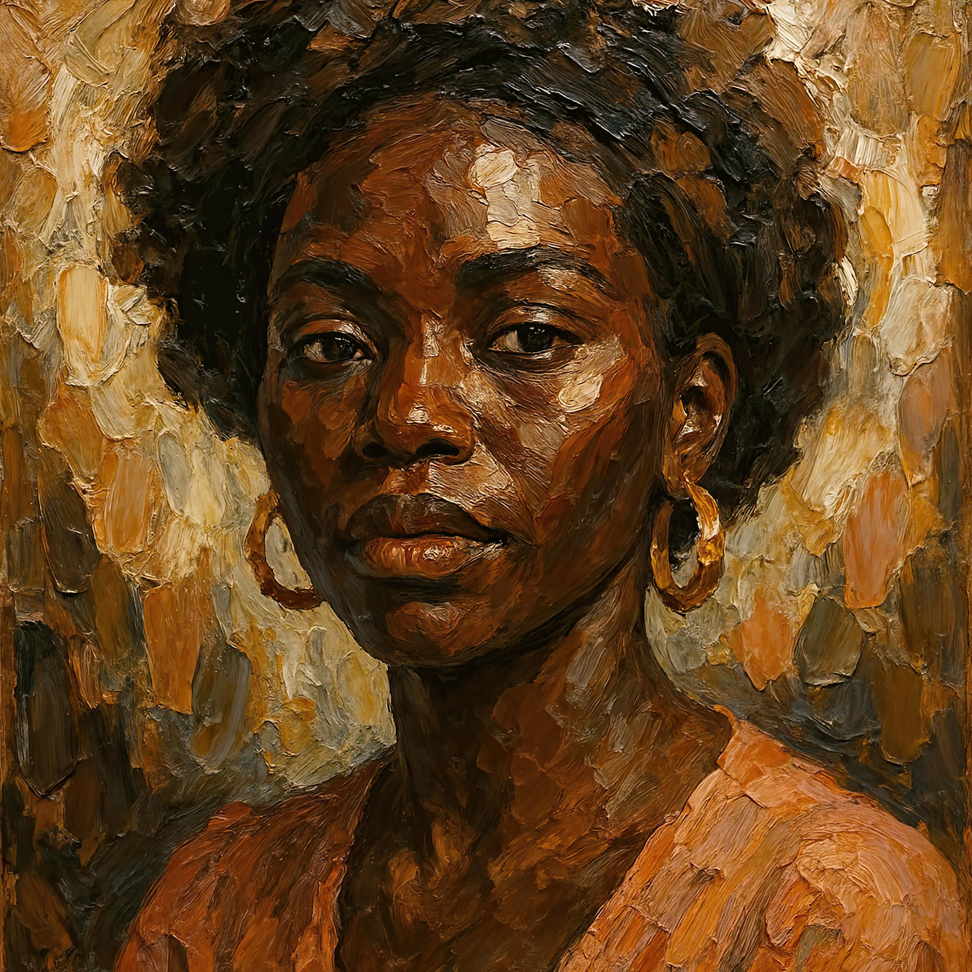 Earthy Portrait Poster 0