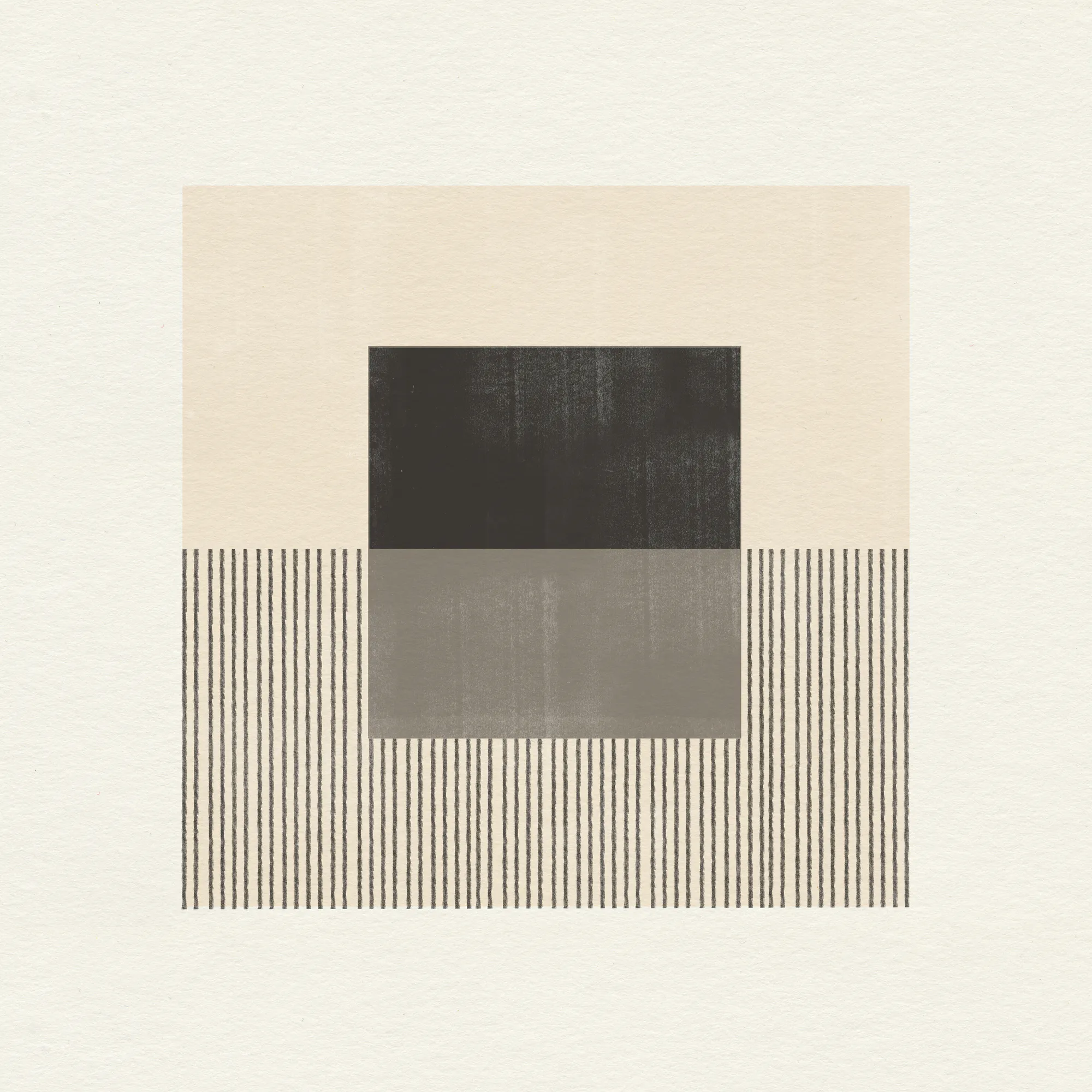 Cream Minimalist Harmony Poster 0