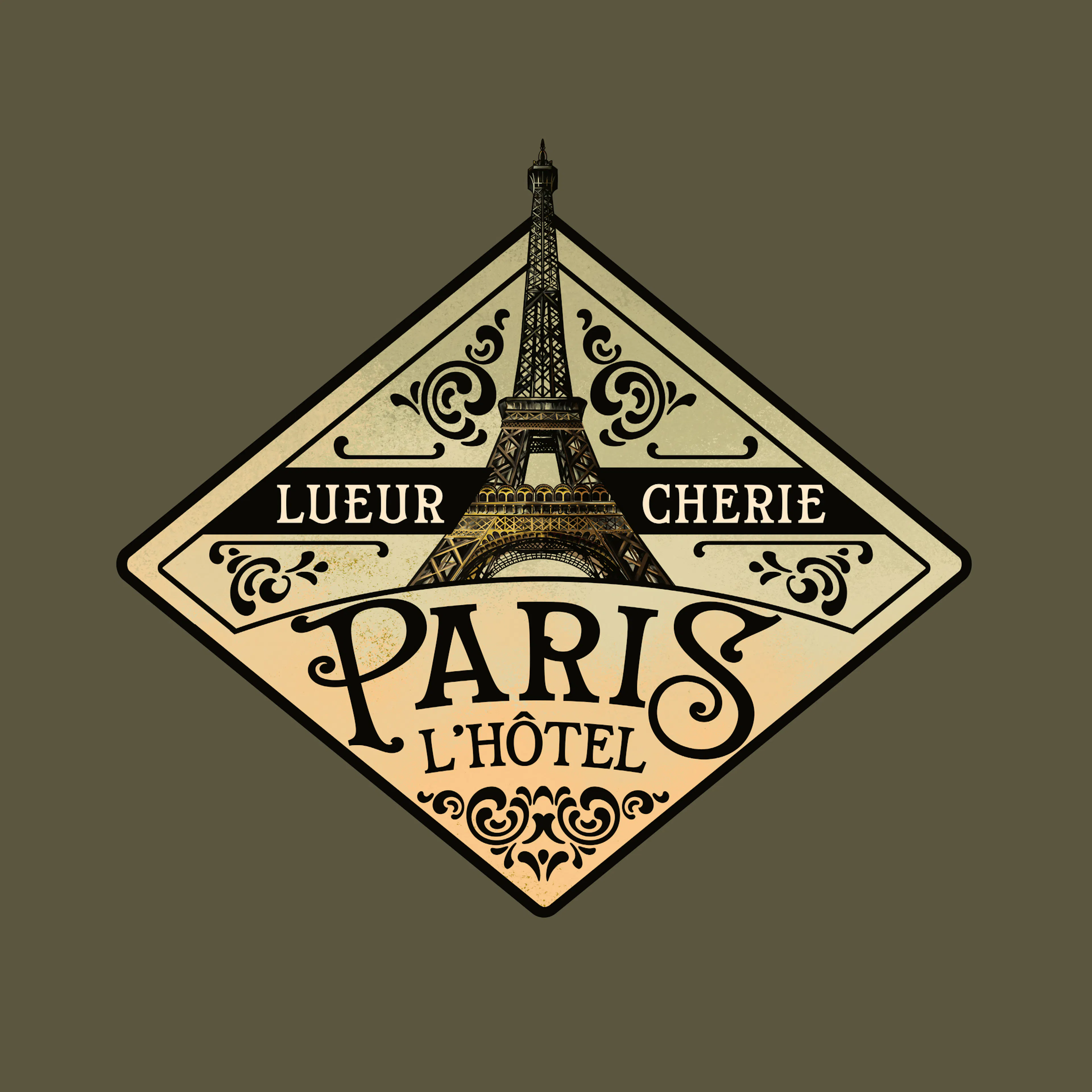 Olive Paris Charm Poster 0