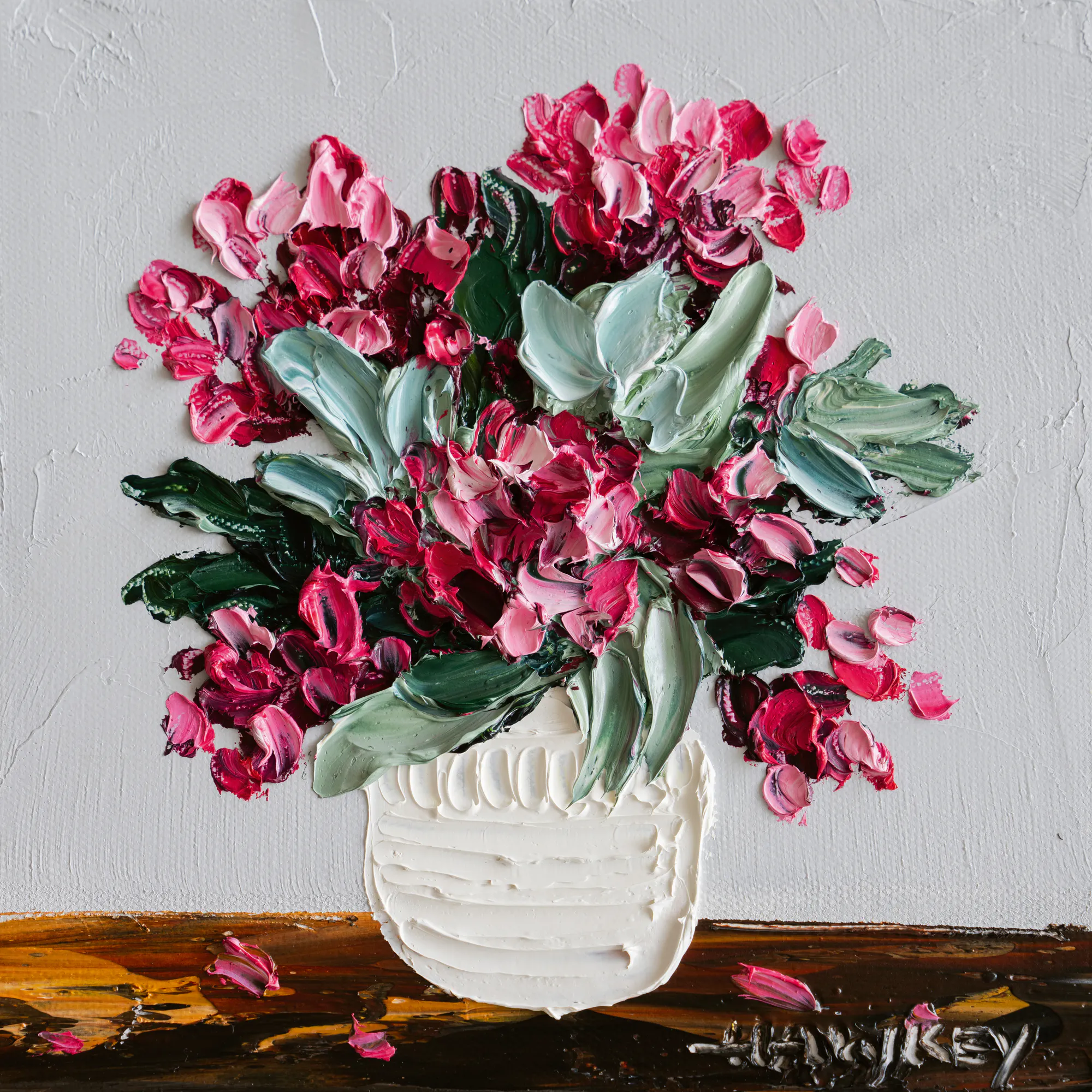 Magenta Eloisa Kukinnot Juliste 0