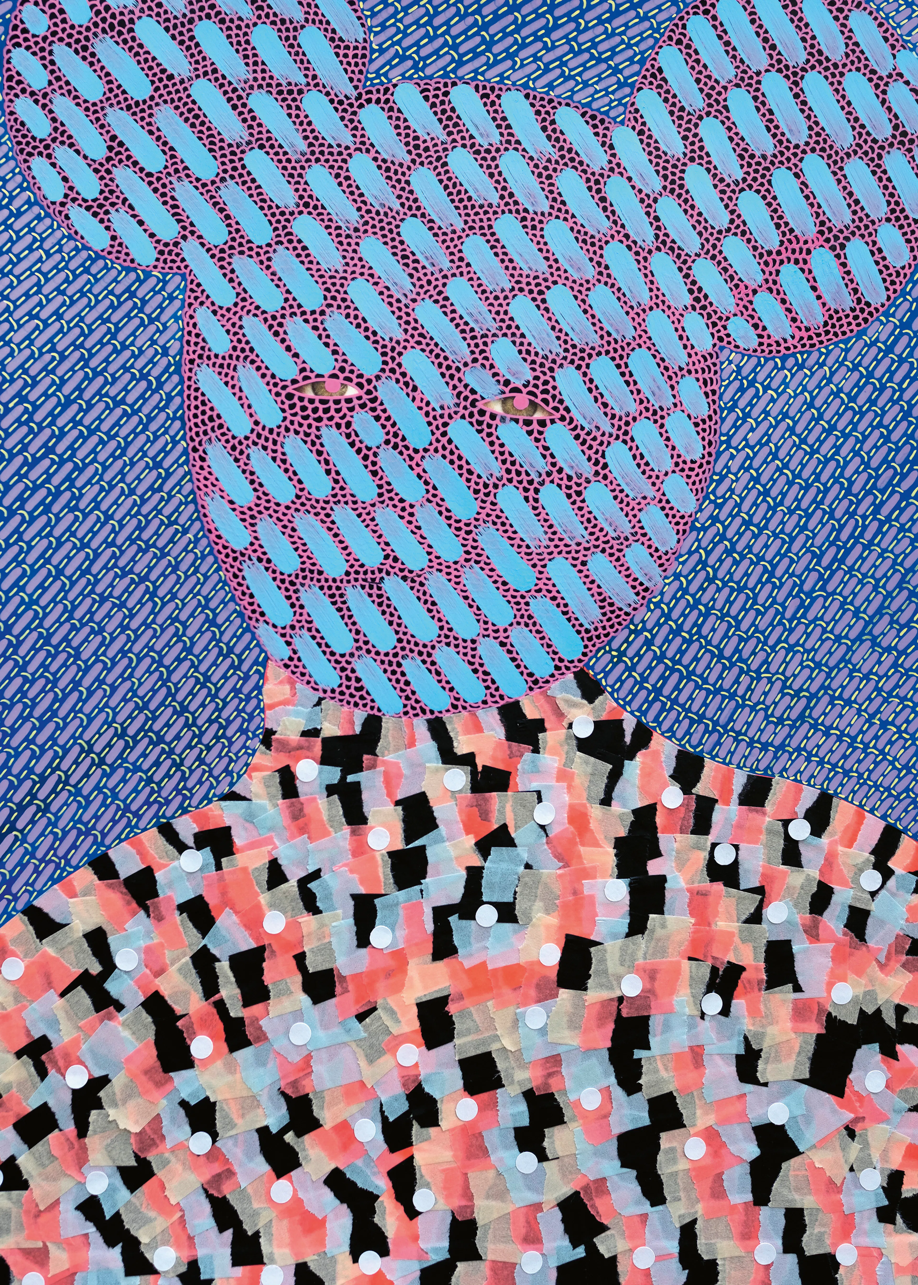 Pixelated Silhouette Poster 0