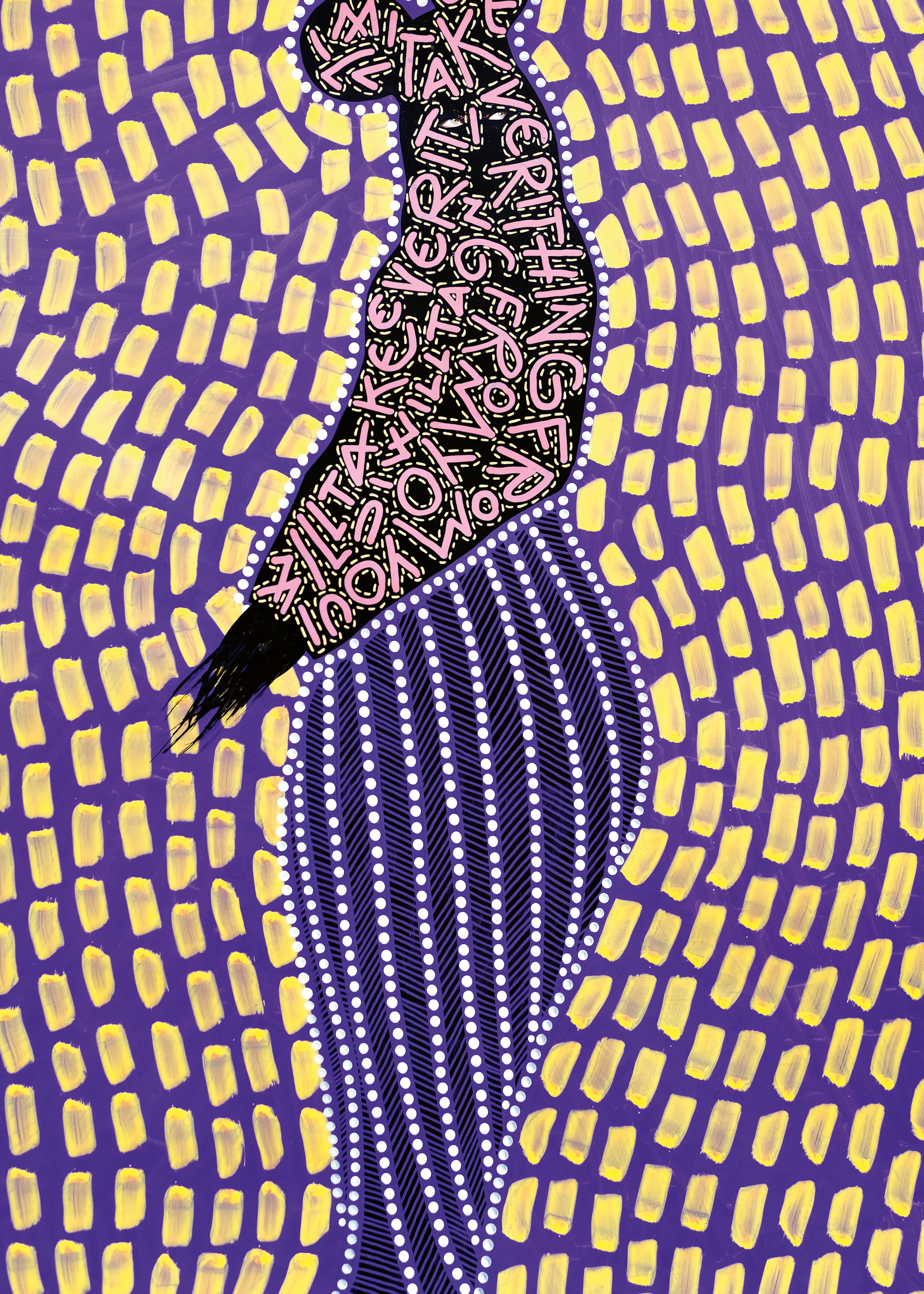 Patterned Silhouette Poster 0
