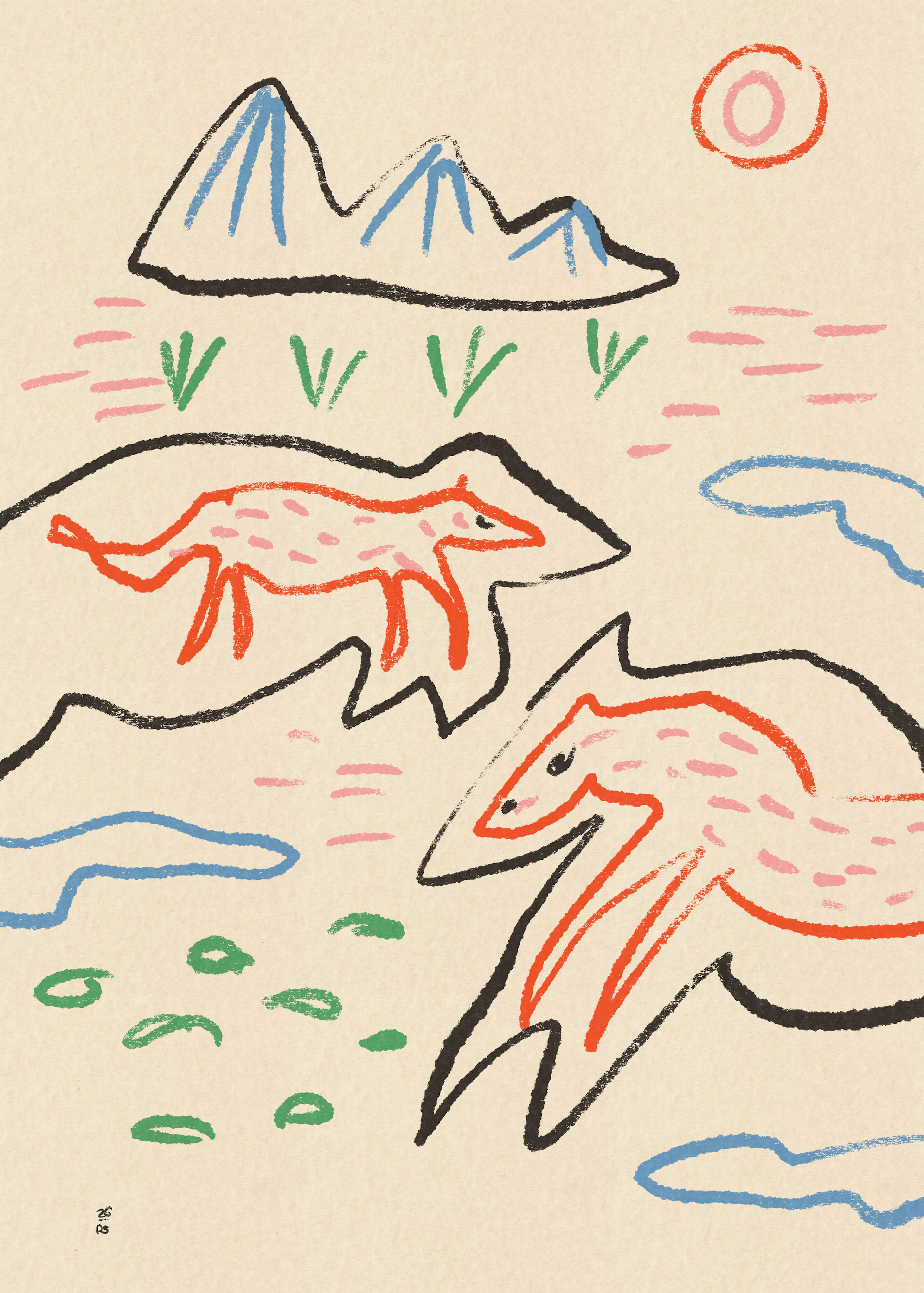 Desert Foxes Poster 0