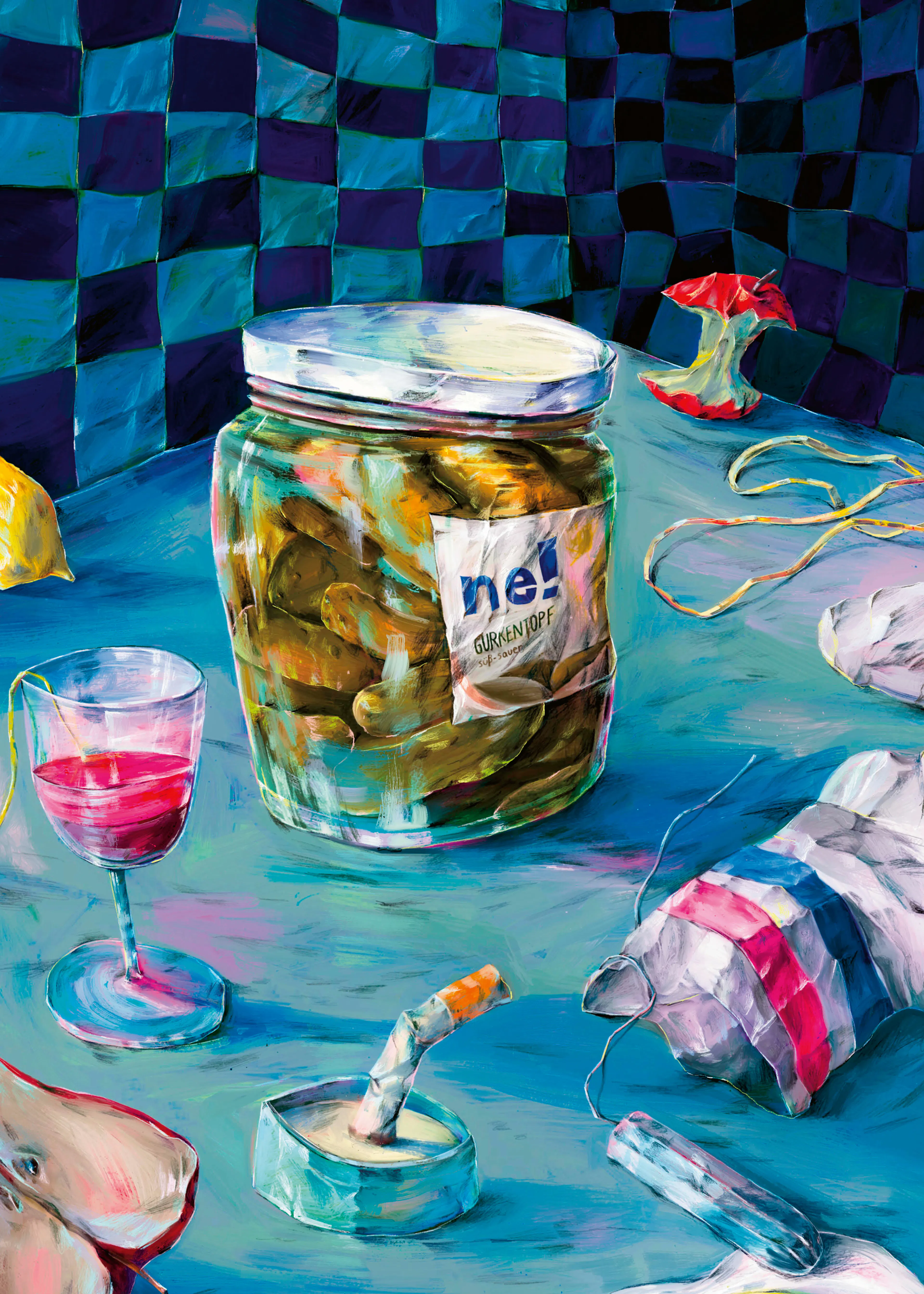 Quirky Kitchen Poster 0