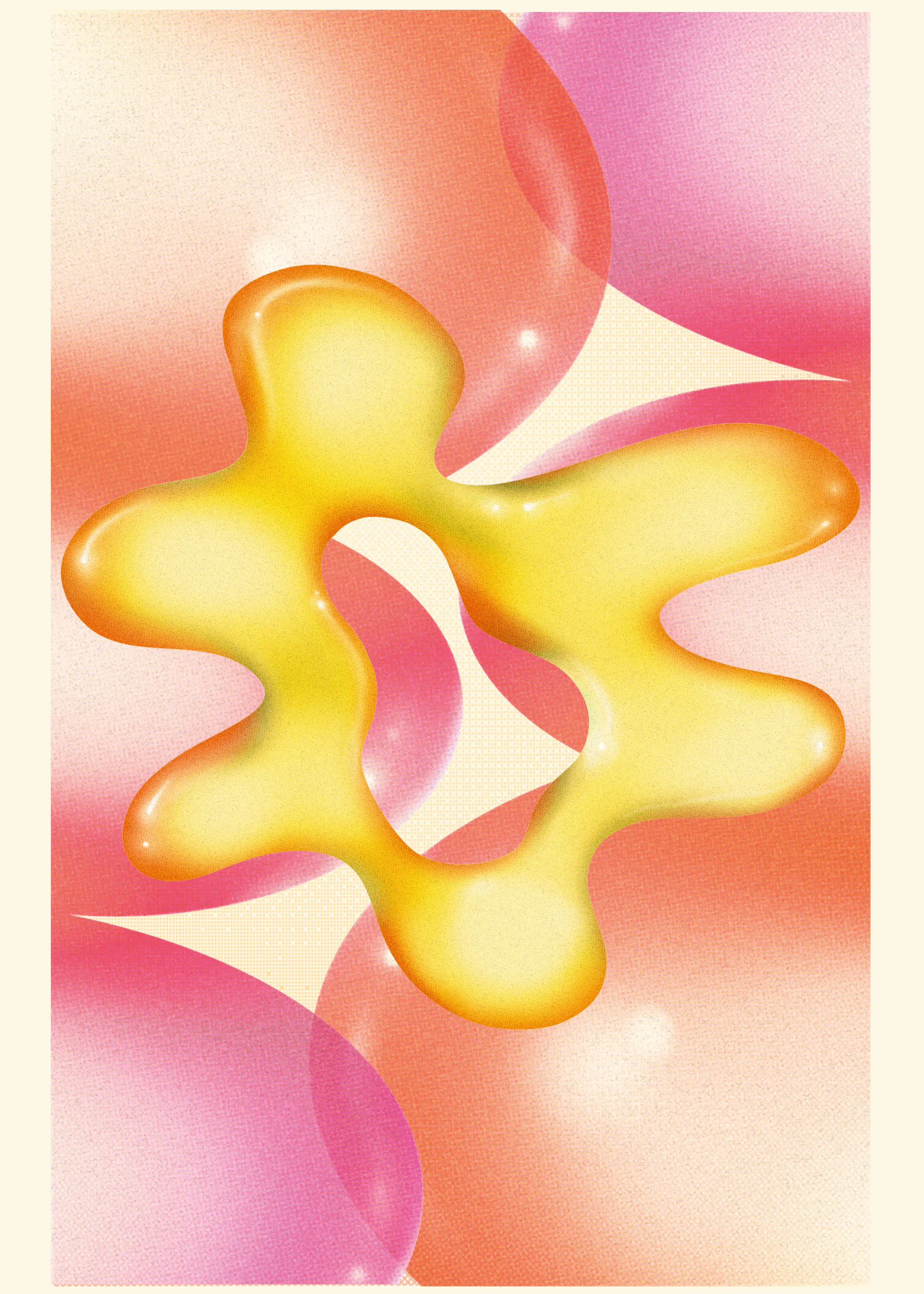 Liquid Glow Poster 0