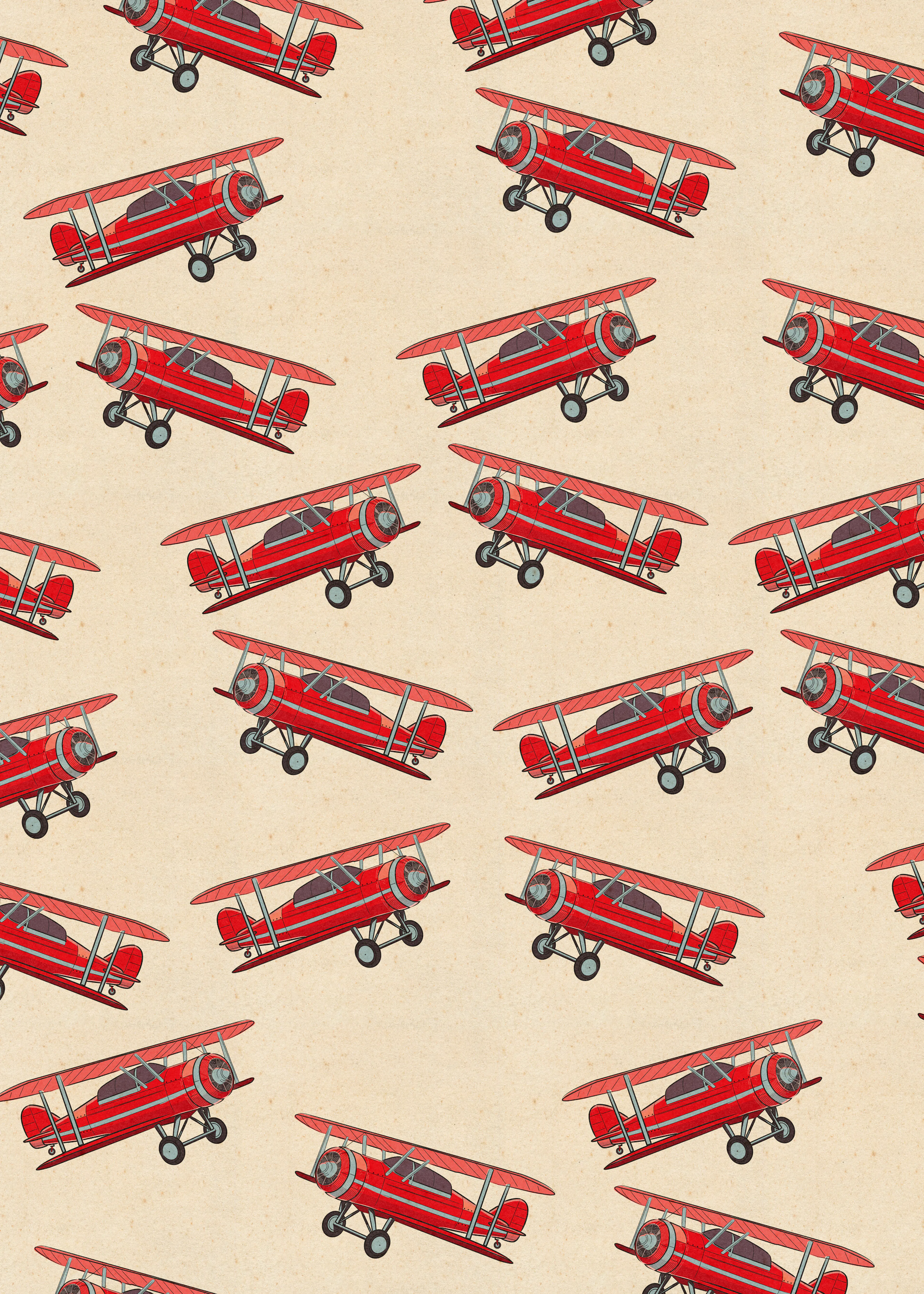 Vintage Airplanes Poster 0