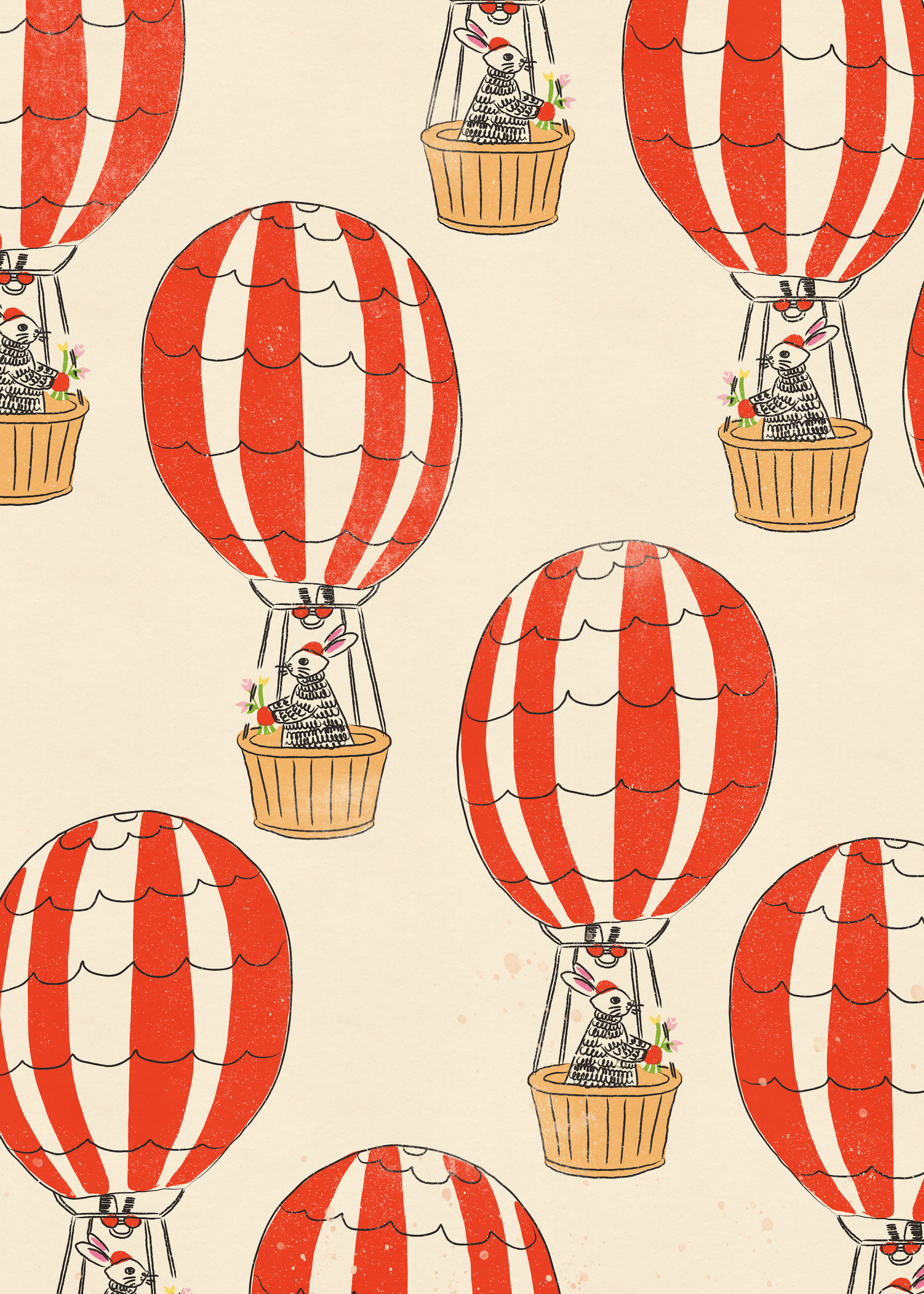 Vintage Balloons Poster 0