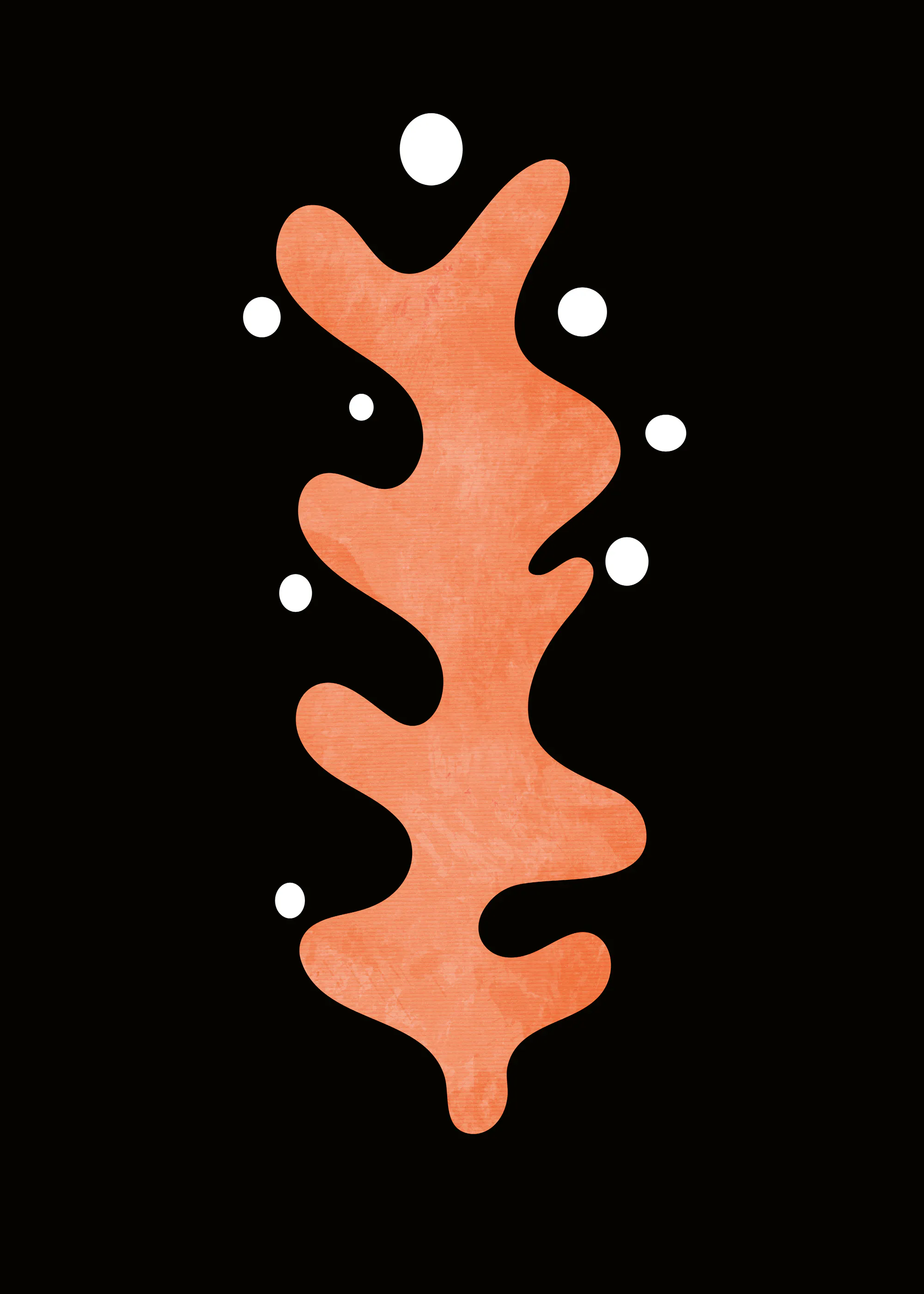 Abstract Coral Poster 0
