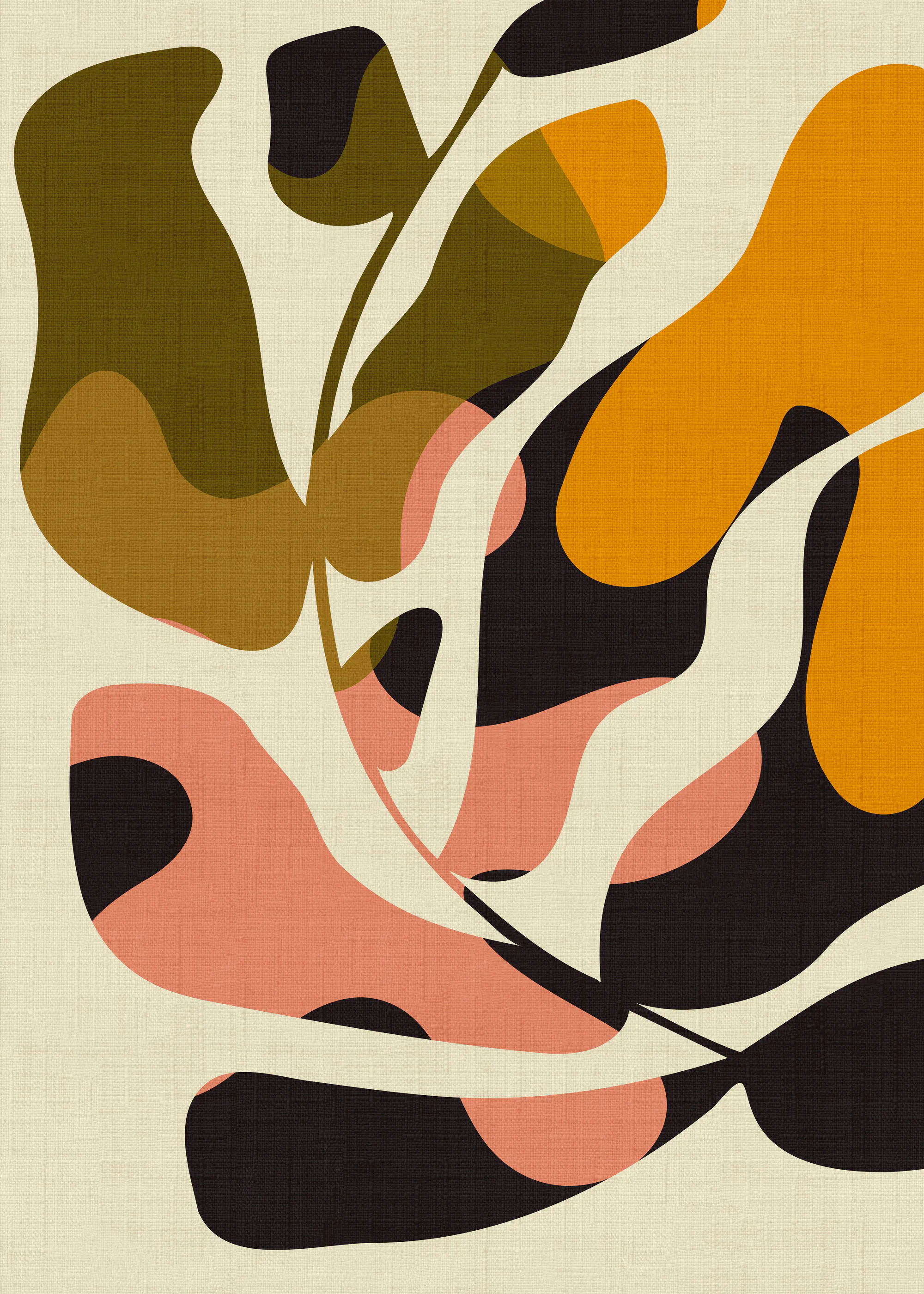 Abstract Autumn Poster 0