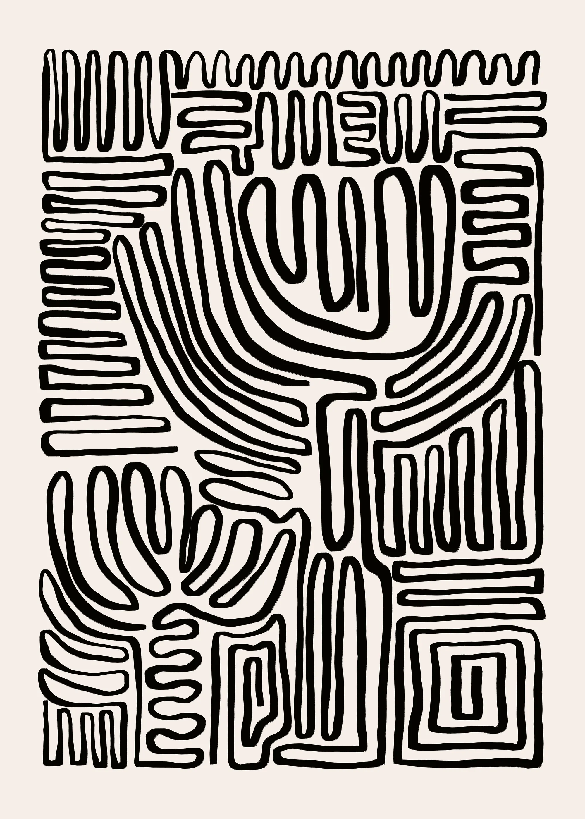 Giardino Astratto Poster 0