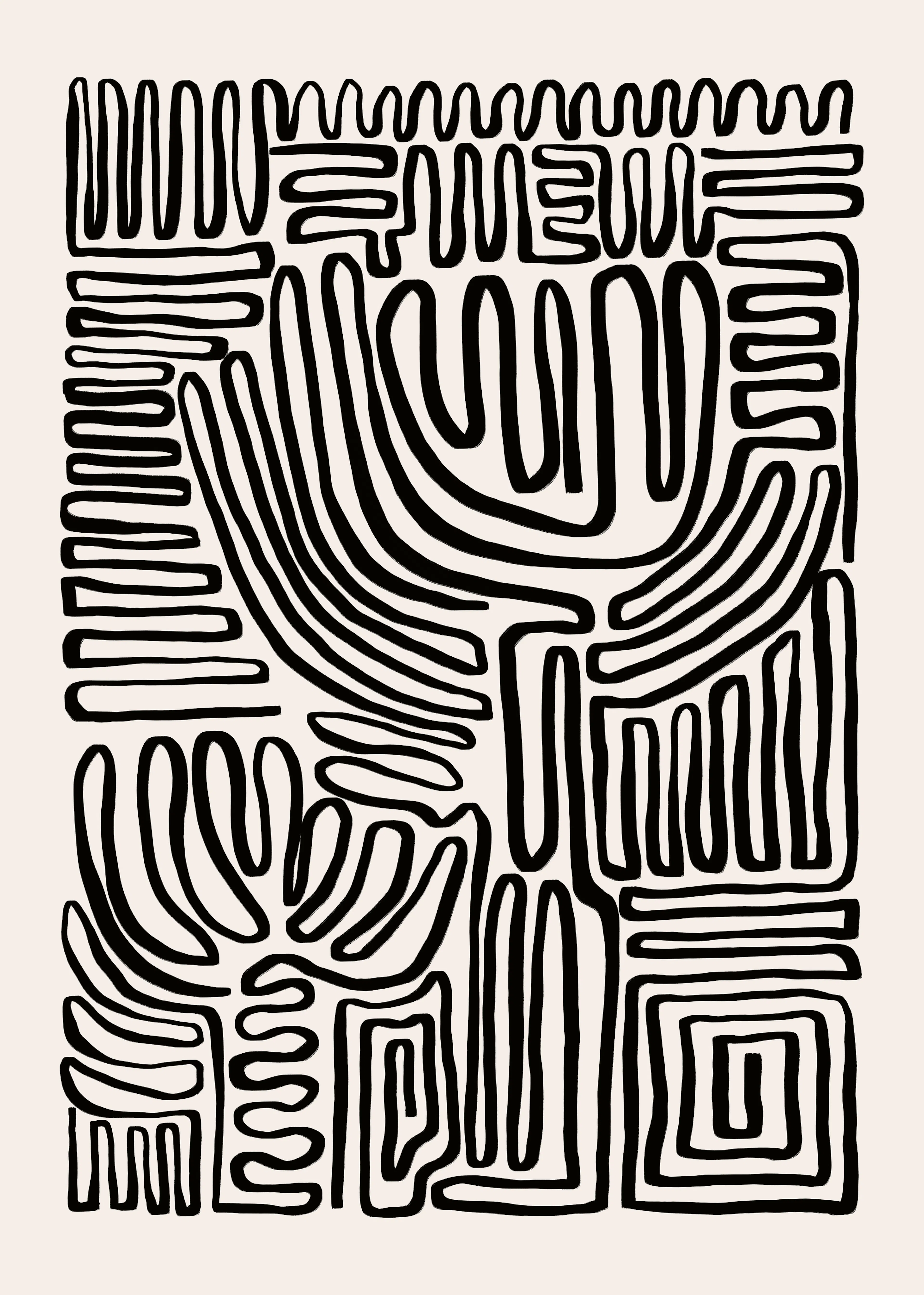 Abstract Garden Poster 0