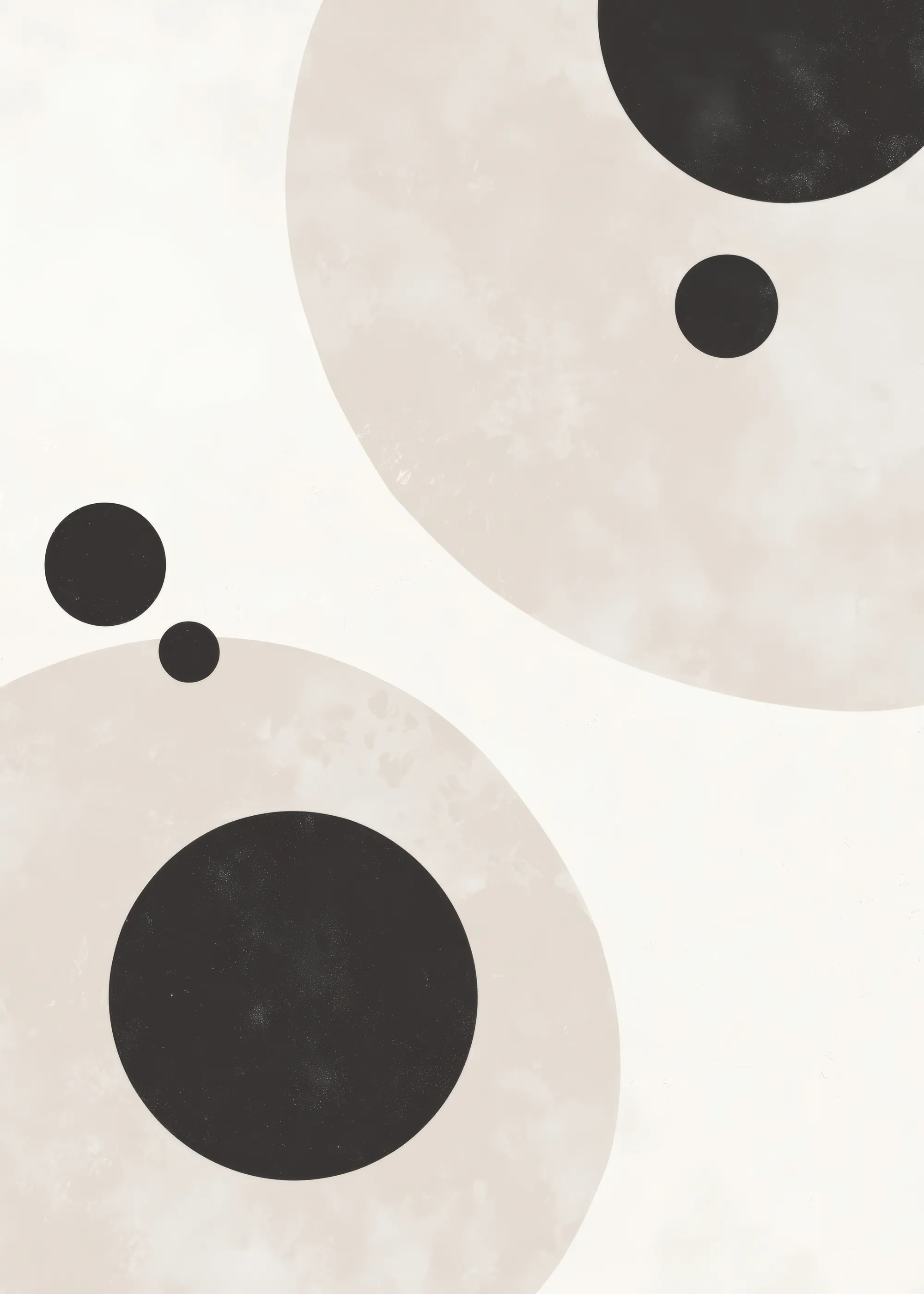 Beige Minimalist Harmony Poster 0