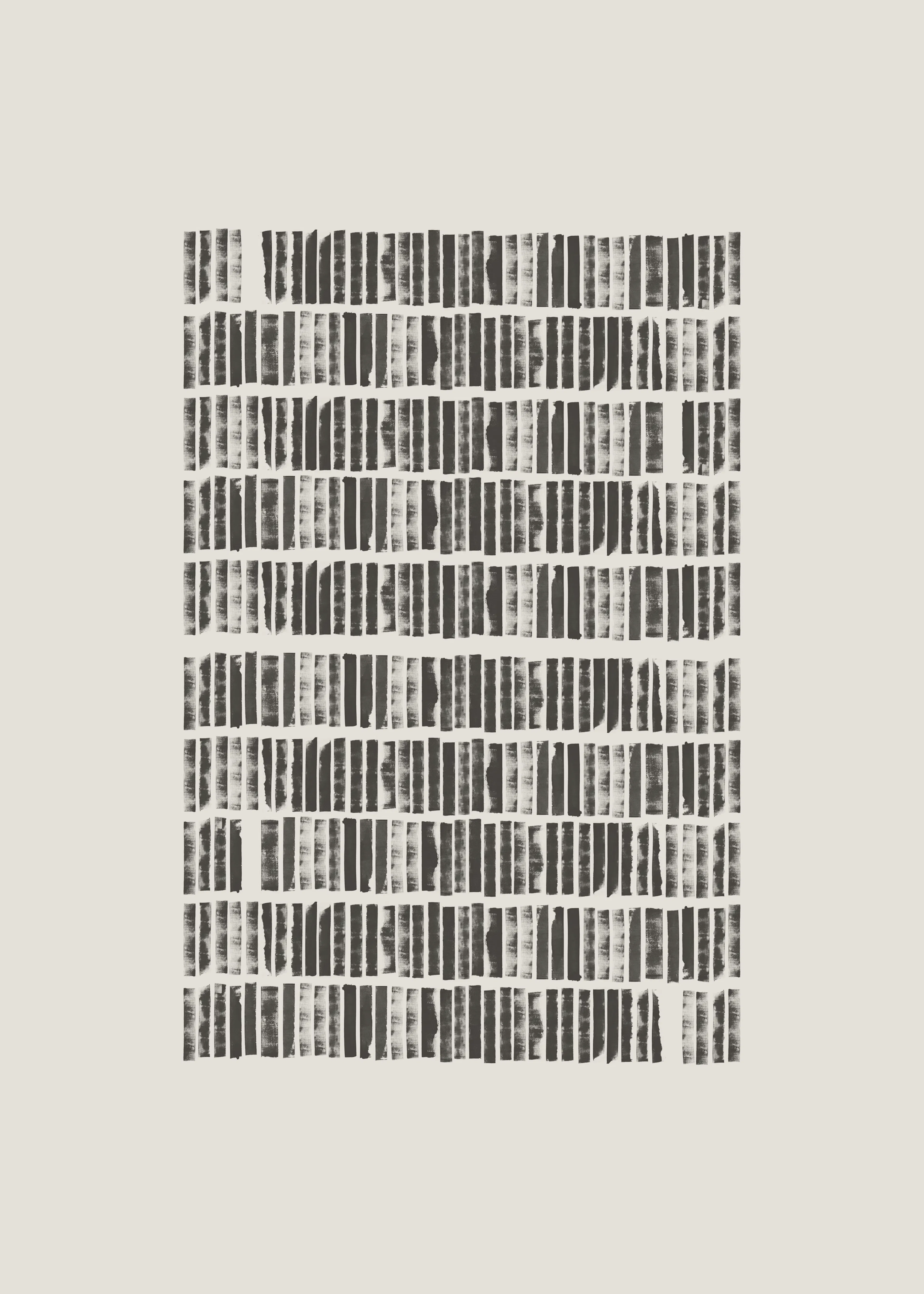 Ritmo de Código de Barras Póster 0
