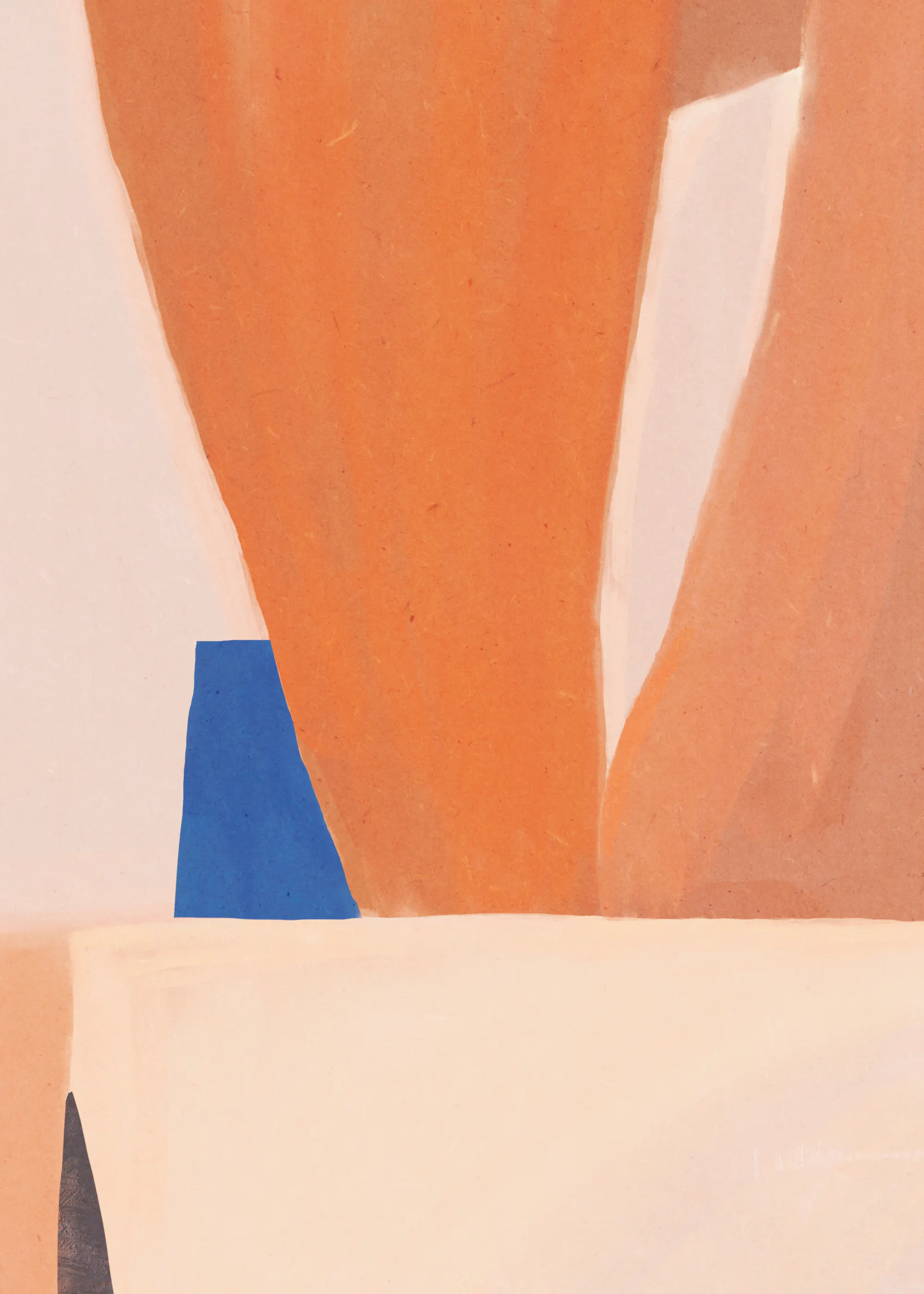 Formes Abstraites Terra Cotta Poster 0